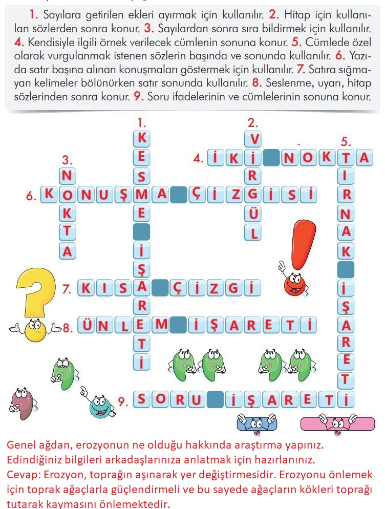 3. Sınıf İlke Yayınları Türkçe Ders Kitabı Sayfa 290 Cevapları 3. Sınıf İlke Yayınları Türkçe Ders Kitabı Sayfa 290 Cevapları