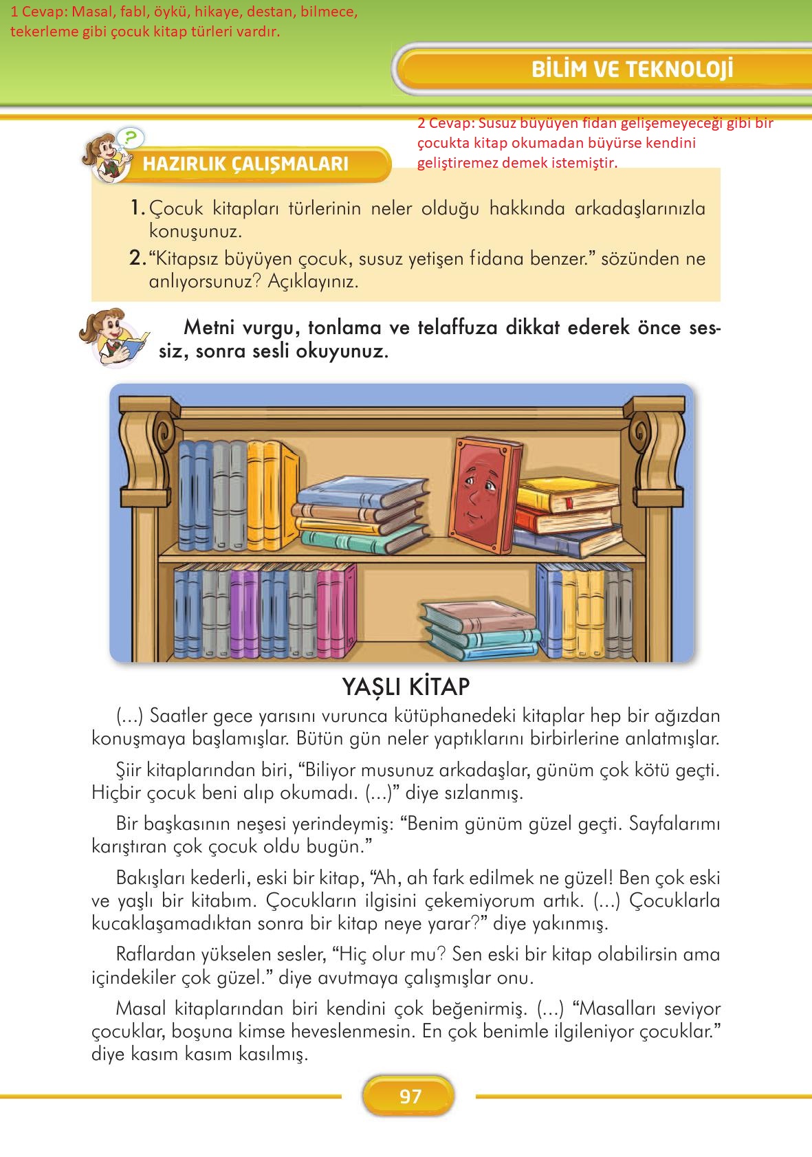3. Sınıf İlke Yayınları Türkçe Ders Kitabı Sayfa 97 Cevapları 3. Sınıf İlke Yayınları Türkçe Ders Kitabı Sayfa 97 Cevapları