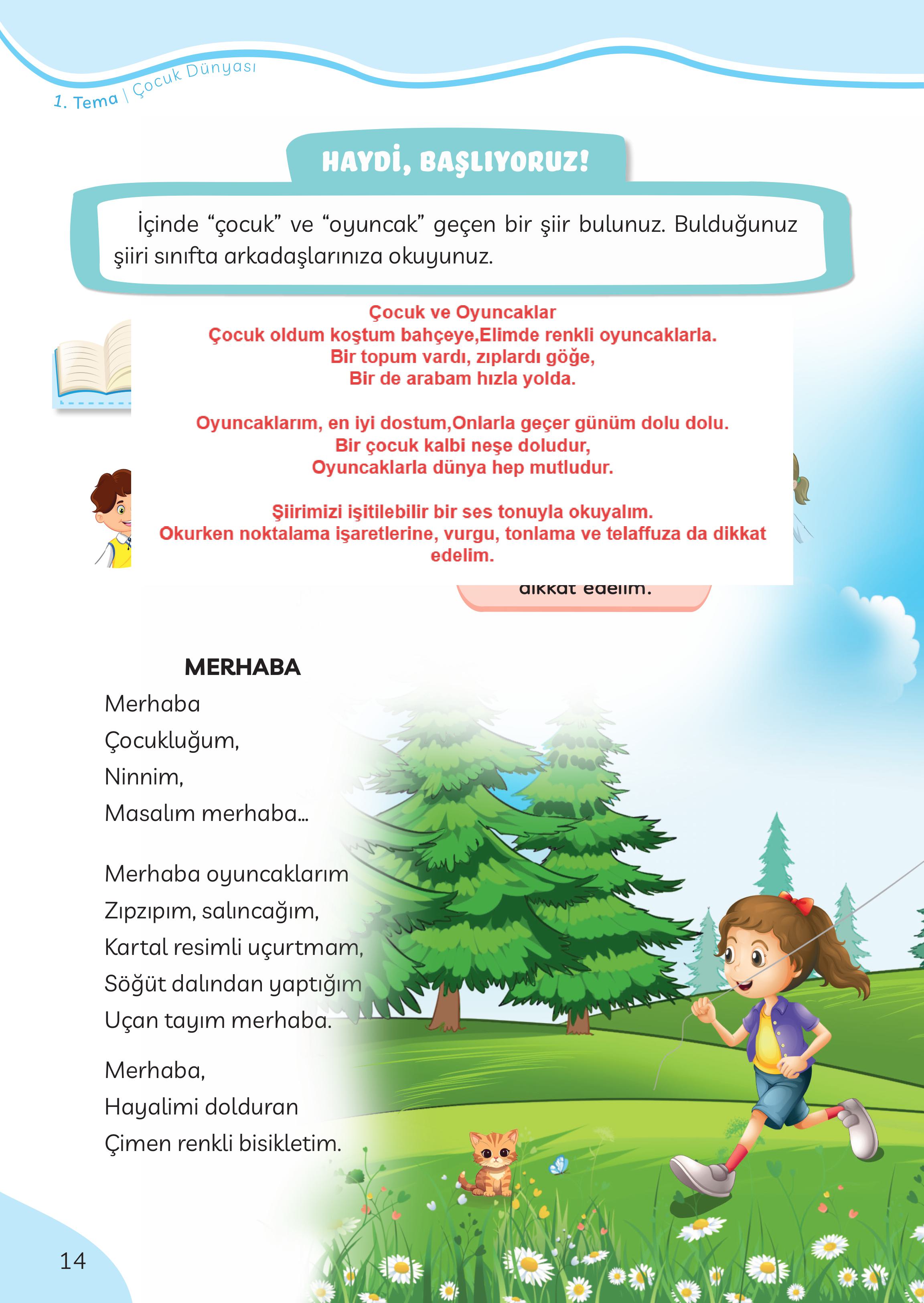 3. Sınıf Meb Yayınları Türkçe Ders Kitabı Sayfa 14 Cevapları 3. Sınıf Meb Yayınları Türkçe Ders Kitabı Sayfa 14 Cevapları