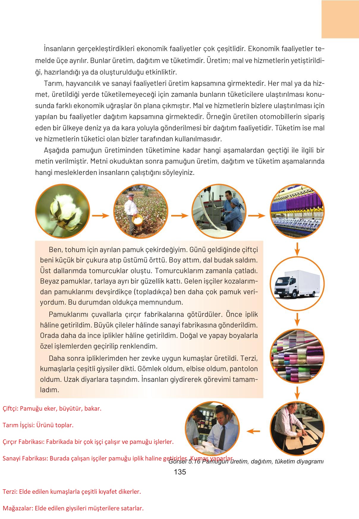 4. Sınıf Hecce Yayıncılık Sosyal Bilgiler Ders Kitabı Sayfa 135 Cevapları