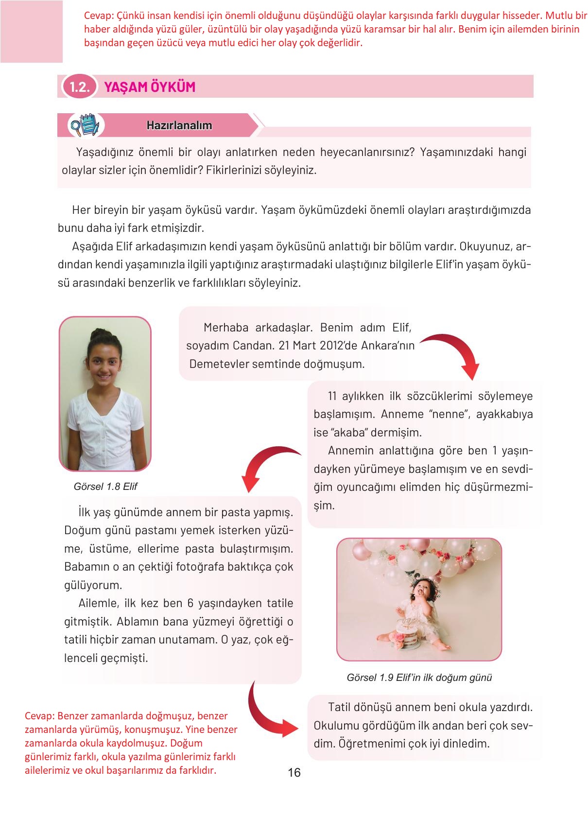 4. Sınıf Hecce Yayıncılık Sosyal Bilgiler Ders Kitabı Sayfa 16 Cevapları