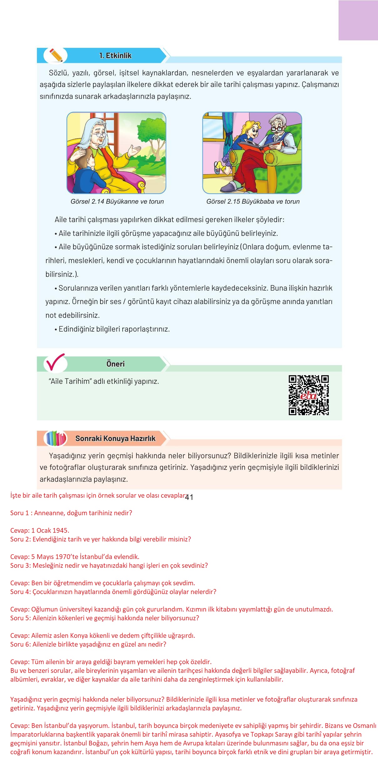 4. Sınıf Hecce Yayıncılık Sosyal Bilgiler Ders Kitabı Sayfa 41 Cevapları 4. Sınıf Hecce Yayıncılık Sosyal Bilgiler Ders Kitabı Sayfa 41 Cevapları