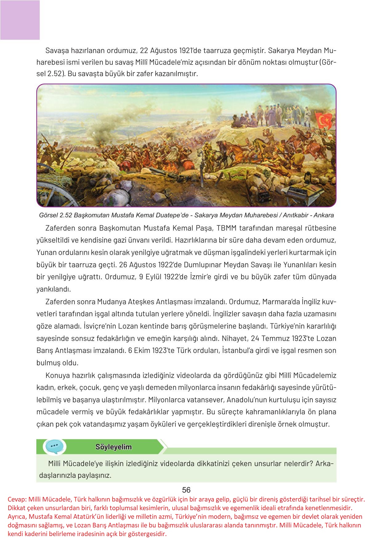 4. Sınıf Hecce Yayıncılık Sosyal Bilgiler Ders Kitabı Sayfa 56 Cevapları 4. Sınıf Hecce Yayıncılık Sosyal Bilgiler Ders Kitabı Sayfa 56 Cevapları