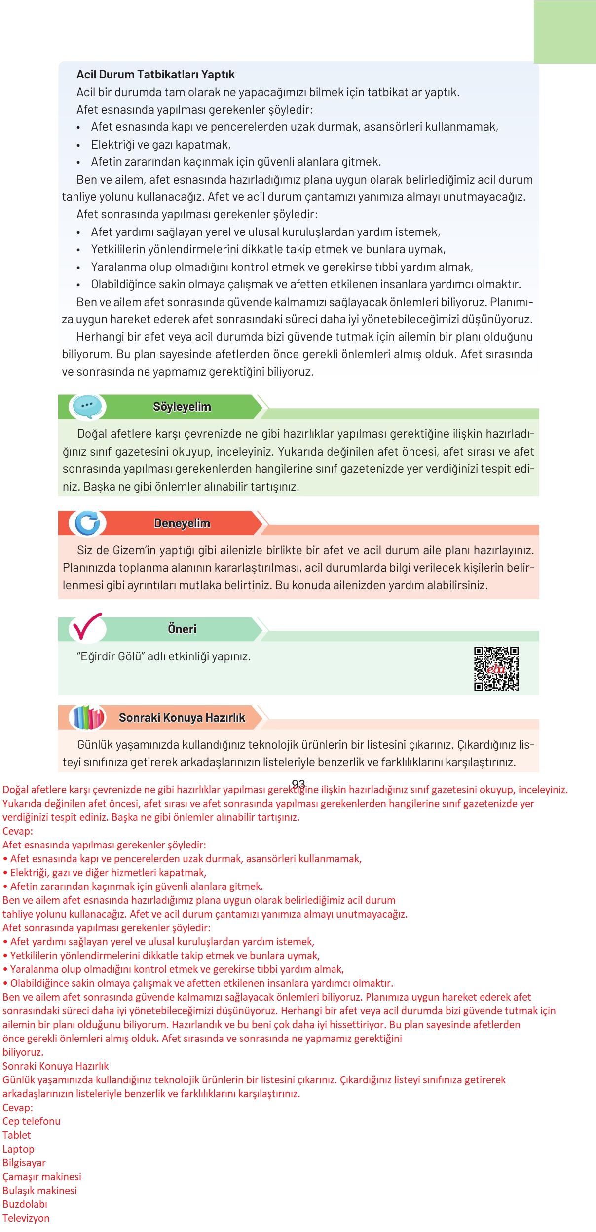 4. Sınıf Hecce Yayıncılık Sosyal Bilgiler Ders Kitabı Sayfa 93 Cevapları 4. Sınıf Hecce Yayıncılık Sosyal Bilgiler Ders Kitabı Sayfa 93 Cevapları