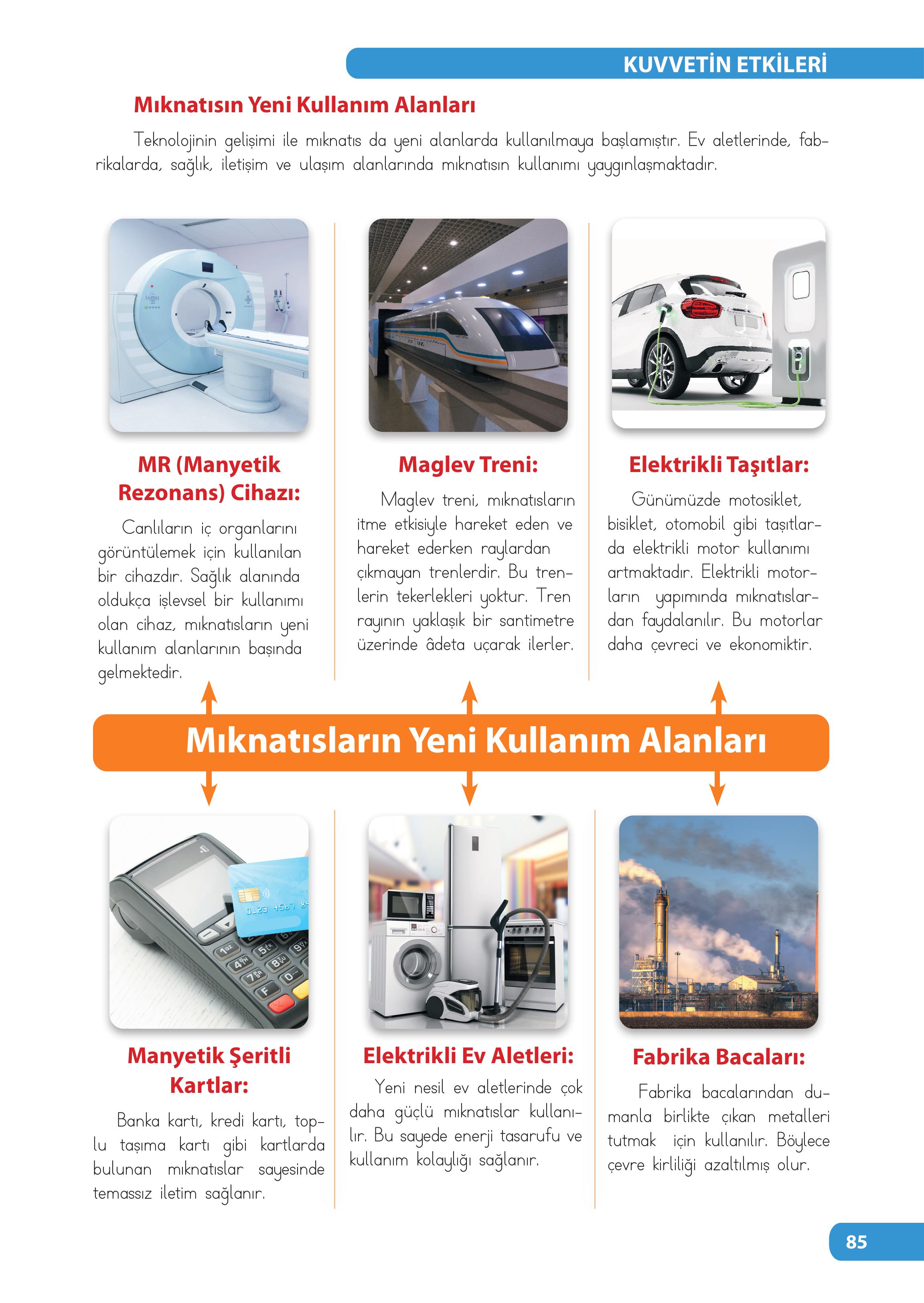 4. Sınıf Meb Yayınları Fen Bilimleri Ders Kitabı Sayfa 85 Cevapları