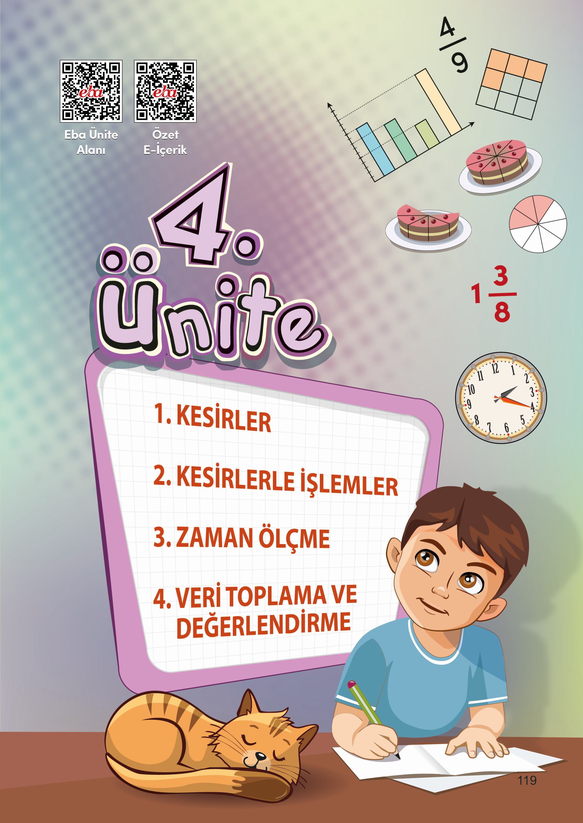 4. Sınıf Meb Yayınları Matematik Ders Kitabı Sayfa 119 Cevapları