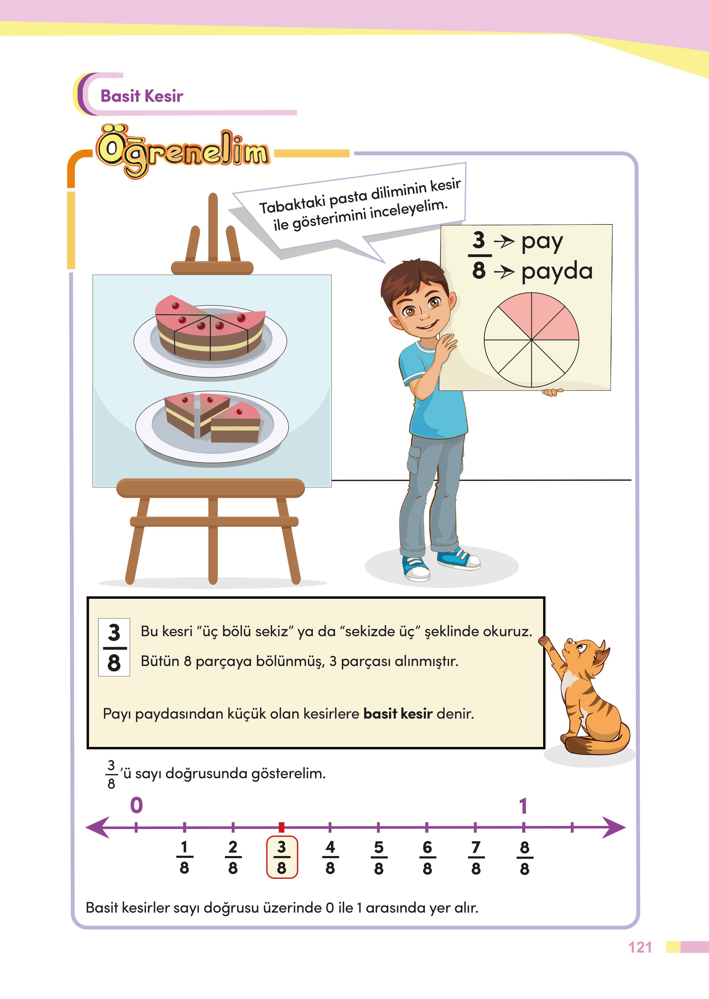 4. Sınıf Meb Yayınları Matematik Ders Kitabı Sayfa 121 Cevapları