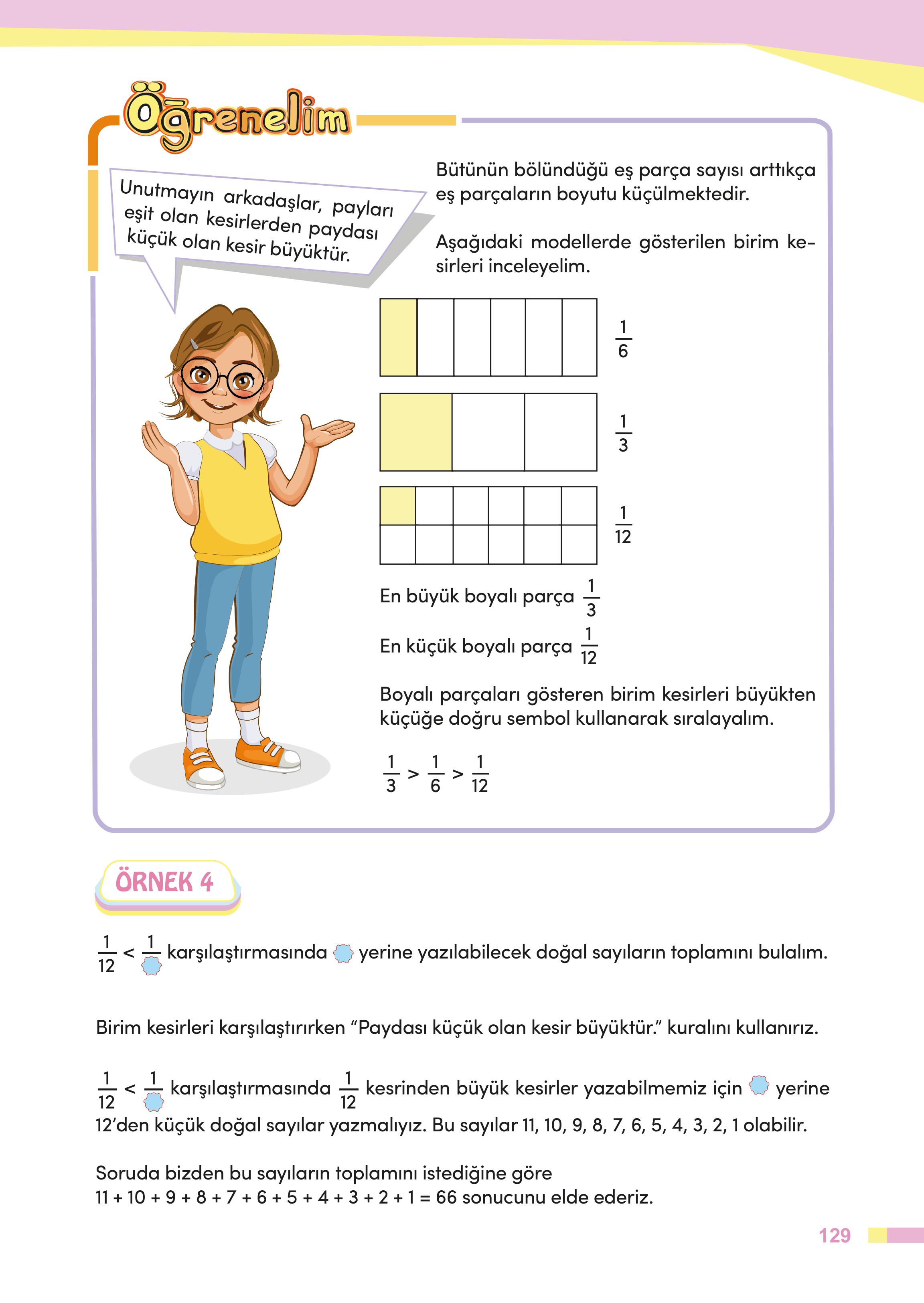 4. Sınıf Meb Yayınları Matematik Ders Kitabı Sayfa 129 Cevapları 4. Sınıf Meb Yayınları Matematik Ders Kitabı Sayfa 129 Cevapları