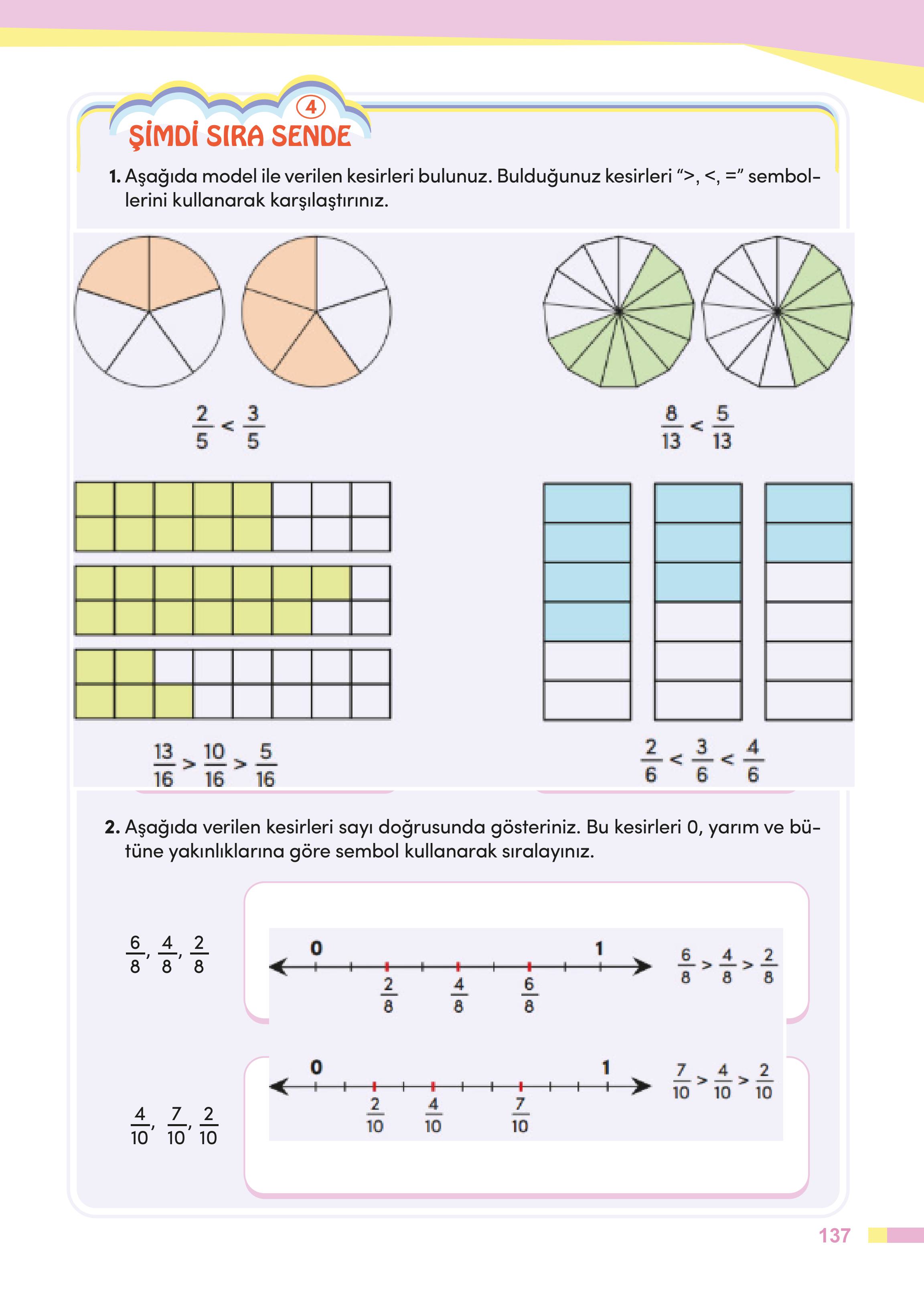 4. Sınıf Meb Yayınları Matematik Ders Kitabı Sayfa 137 Cevapları