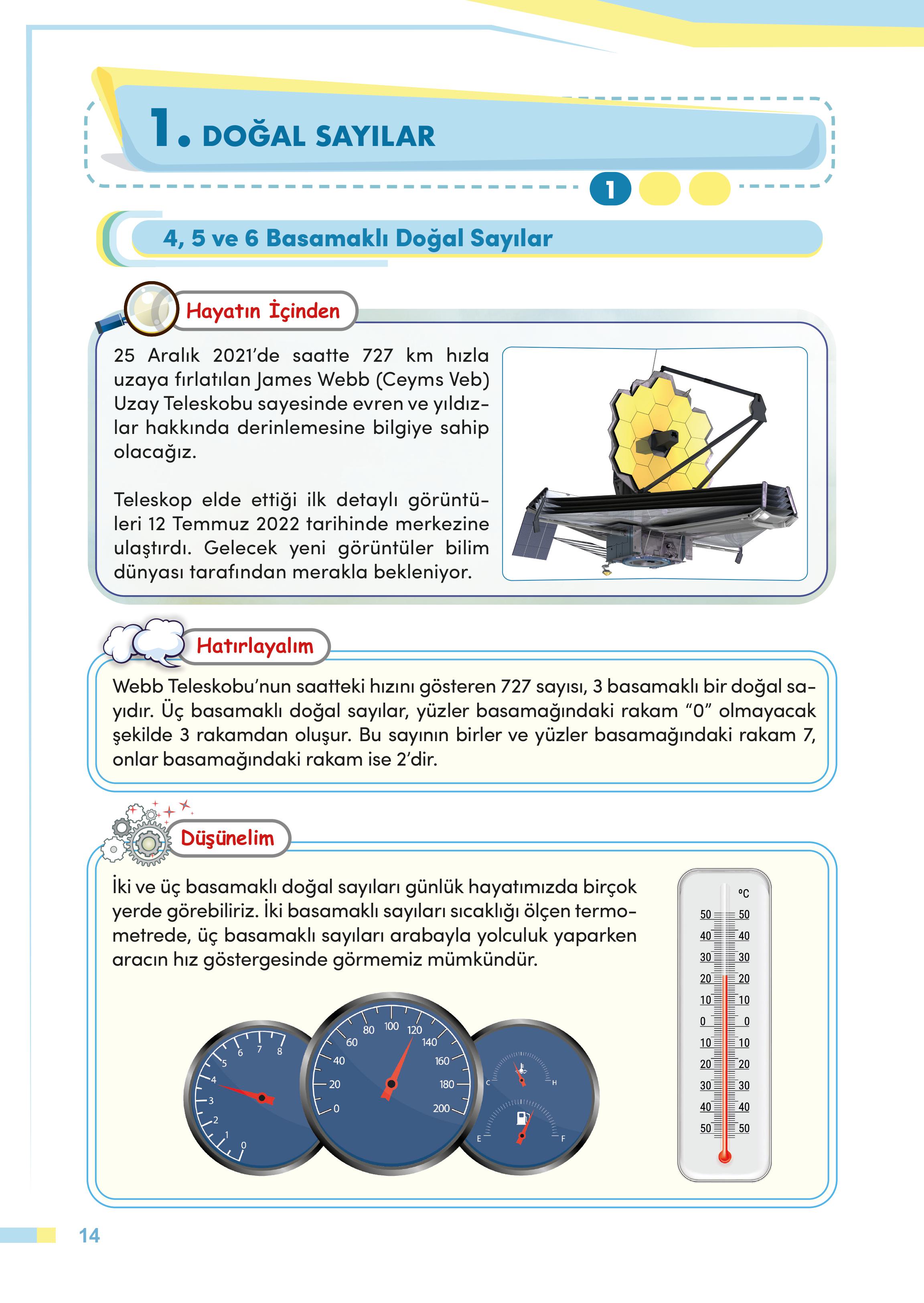 4. Sınıf Meb Yayınları Matematik Ders Kitabı Sayfa 14 Cevapları 4. Sınıf Meb Yayınları Matematik Ders Kitabı Sayfa 14 Cevapları