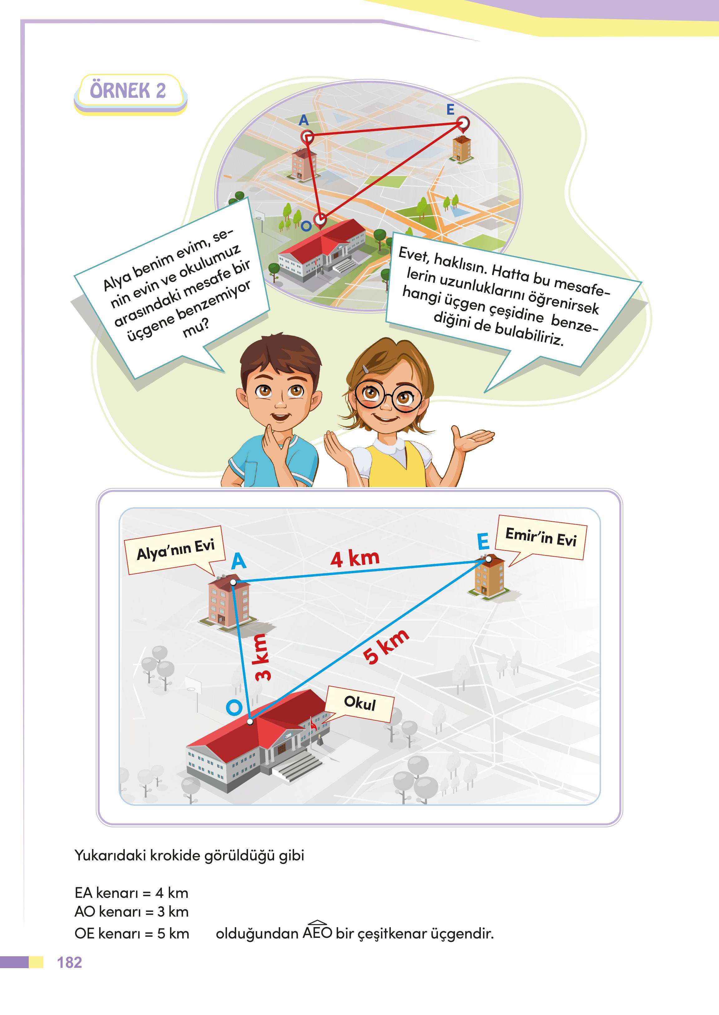 4. Sınıf Meb Yayınları Matematik Ders Kitabı Sayfa 182 Cevapları