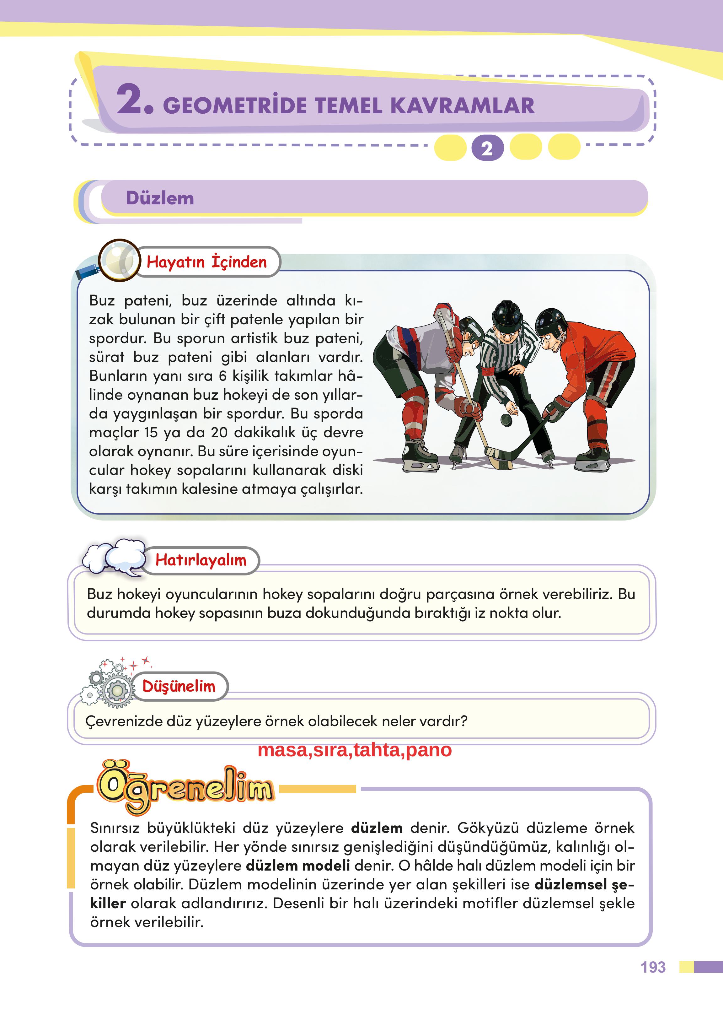 4. Sınıf Meb Yayınları Matematik Ders Kitabı Sayfa 193 Cevapları