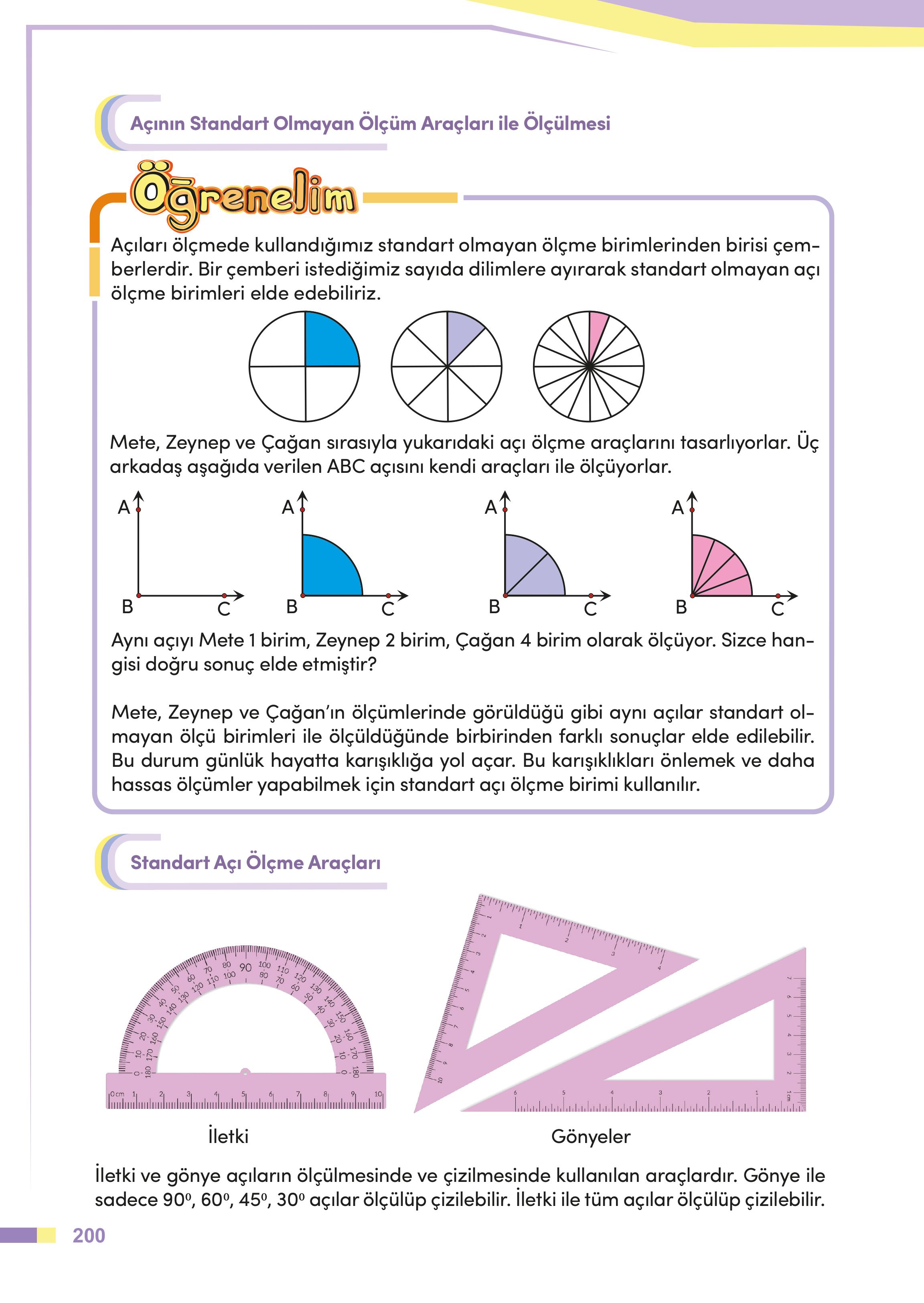 4. Sınıf Meb Yayınları Matematik Ders Kitabı Sayfa 200 Cevapları 4. Sınıf Meb Yayınları Matematik Ders Kitabı Sayfa 200 Cevapları