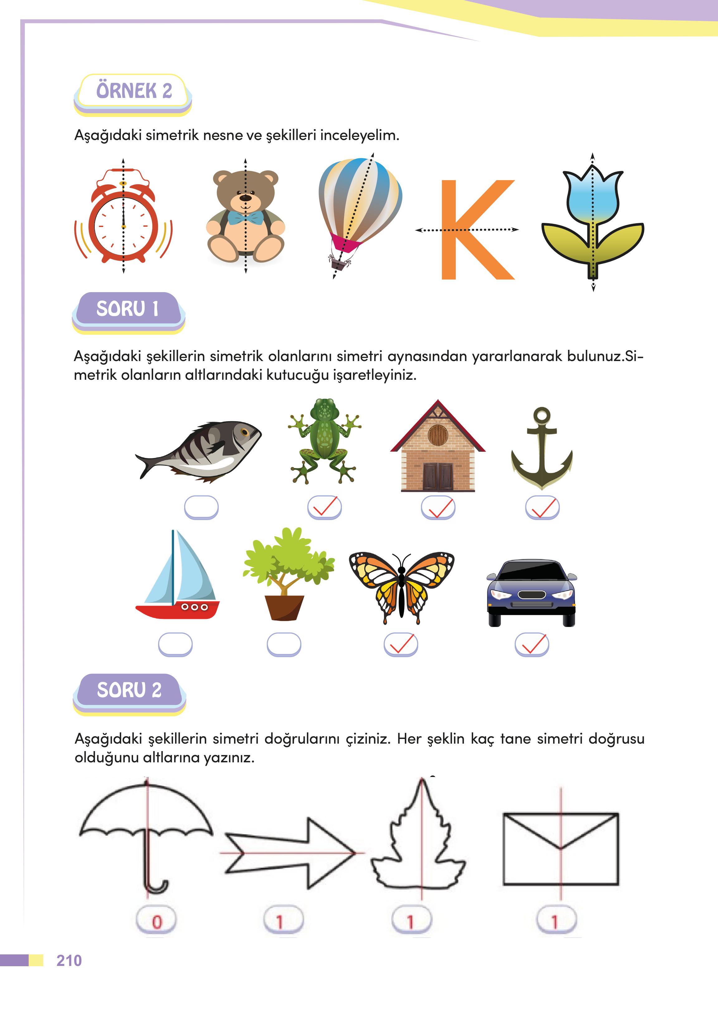 4. Sınıf Meb Yayınları Matematik Ders Kitabı Sayfa 210 Cevapları 4. Sınıf Meb Yayınları Matematik Ders Kitabı Sayfa 210 Cevapları