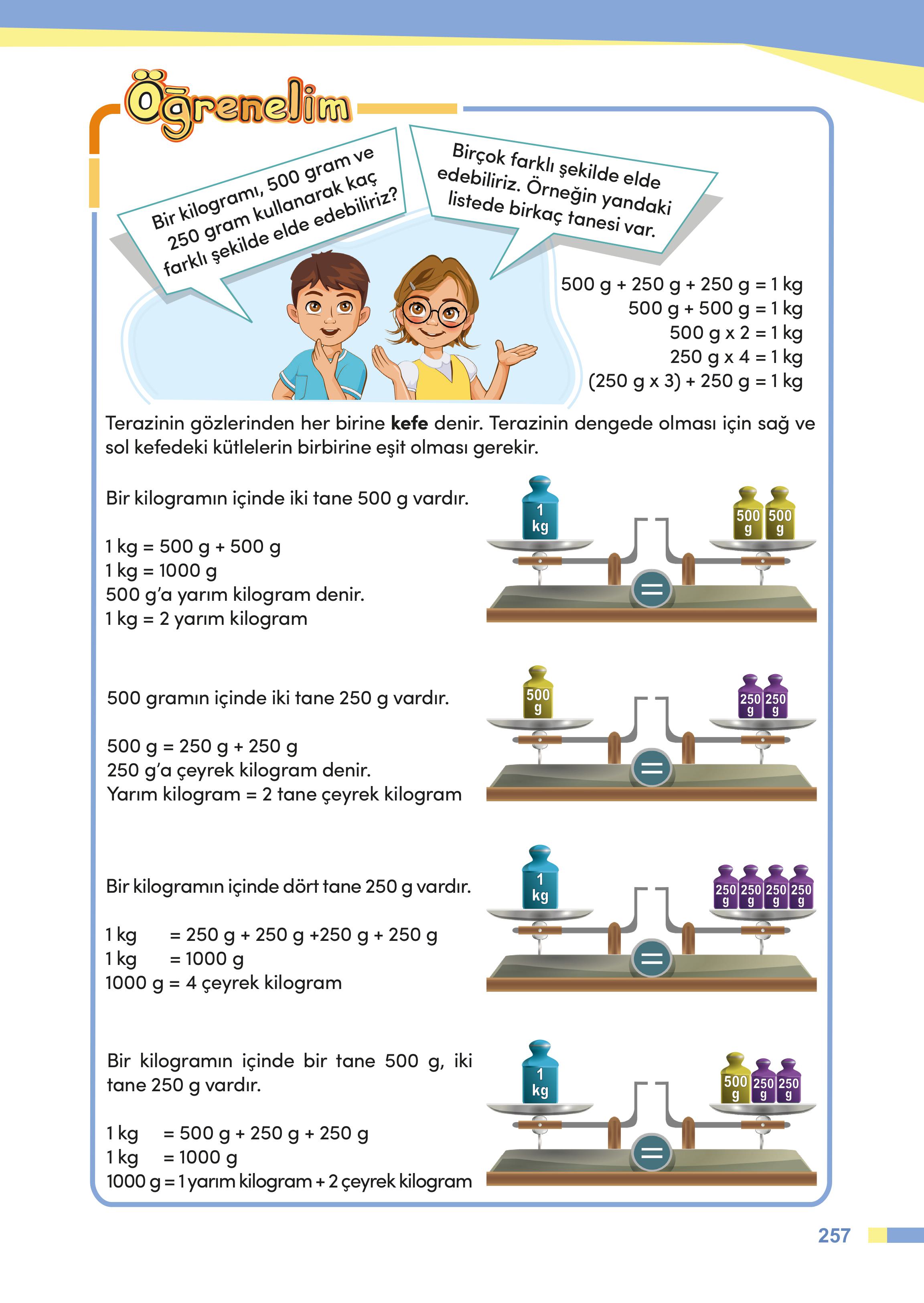 4. Sınıf Meb Yayınları Matematik Ders Kitabı Sayfa 257 Cevapları 4. Sınıf Meb Yayınları Matematik Ders Kitabı Sayfa 257 Cevapları