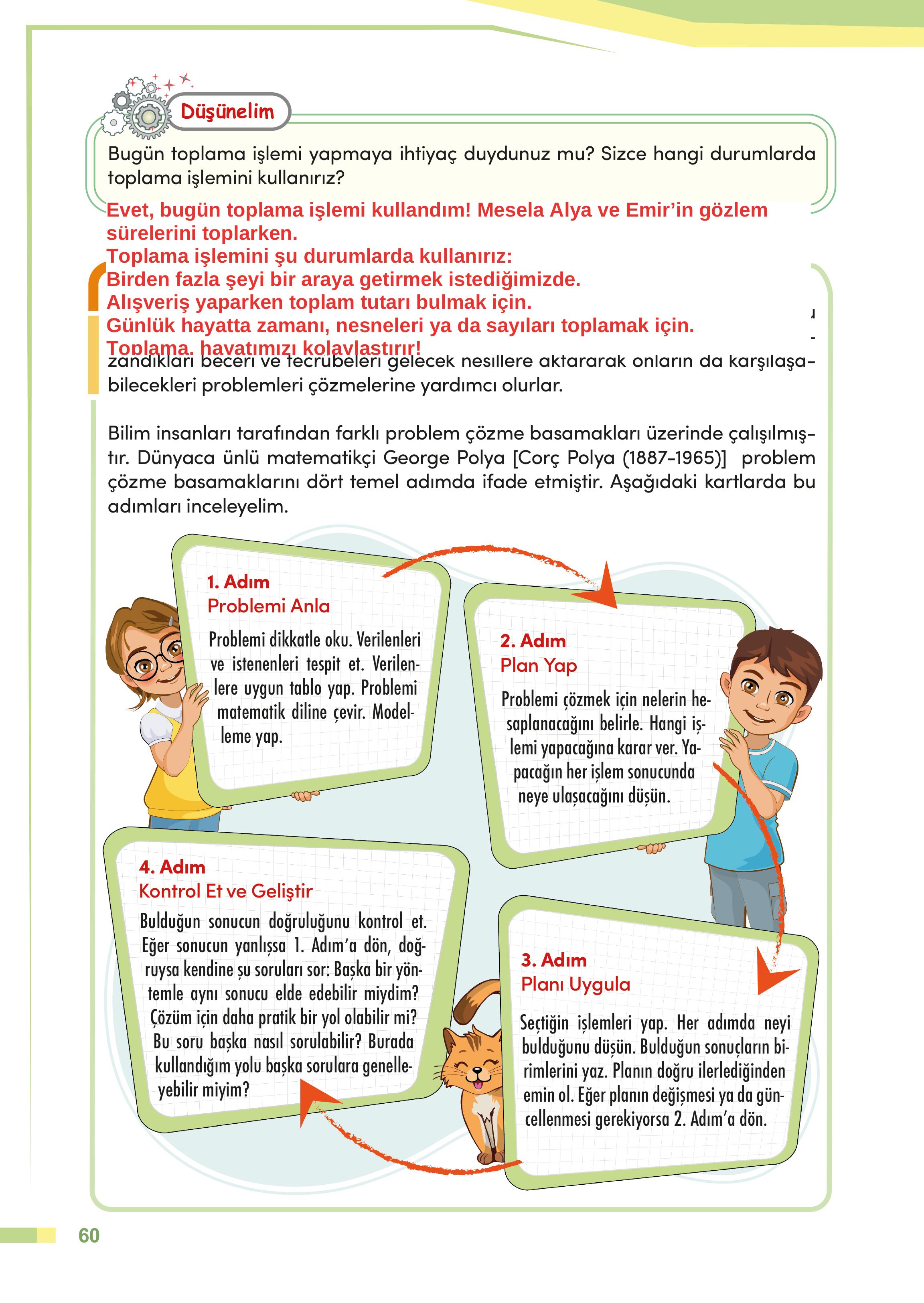 4. Sınıf Meb Yayınları Matematik Ders Kitabı Sayfa 60 Cevapları