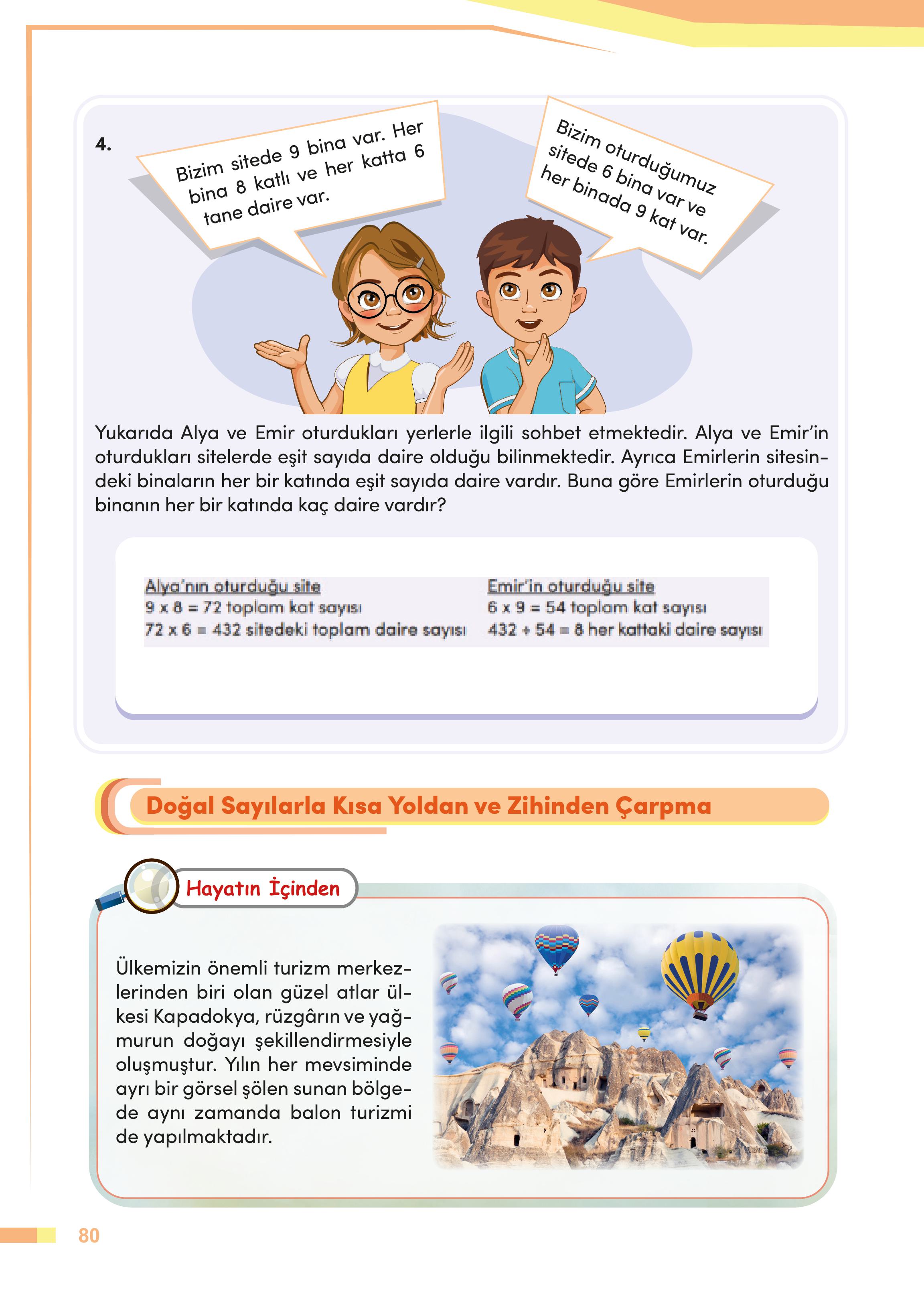 4. Sınıf Meb Yayınları Matematik Ders Kitabı Sayfa 80 Cevapları 4. Sınıf Meb Yayınları Matematik Ders Kitabı Sayfa 80 Cevapları