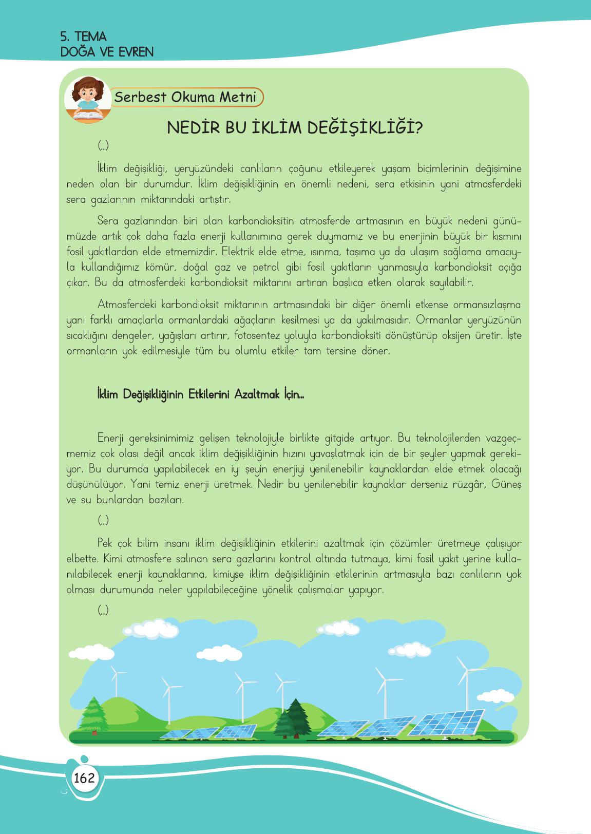 4. Sınıf Meb Yayınları Türkçe Ders Kitabı Sayfa 162 Cevapları