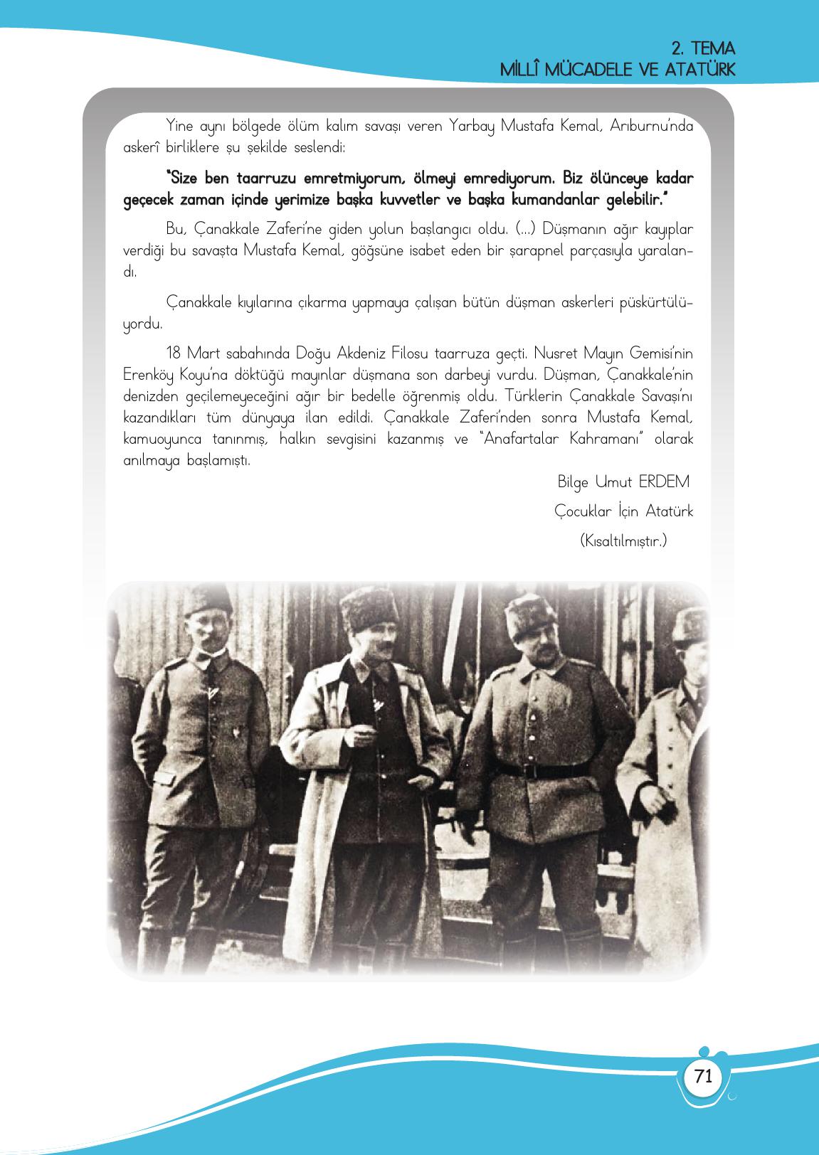 4. Sınıf Meb Yayınları Türkçe Ders Kitabı Sayfa 71 Cevapları 4. Sınıf Meb Yayınları Türkçe Ders Kitabı Sayfa 71 Cevapları