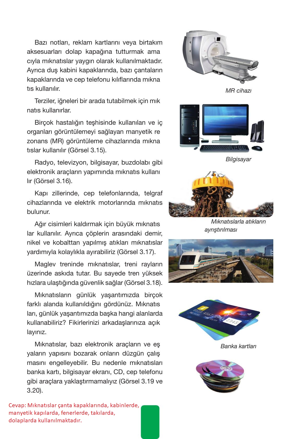 4. Sınıf Pasifik Yayınları Fen Bilimleri Ders Kitabı Sayfa 105 Cevapları 4. Sınıf Pasifik Yayınları Fen Bilimleri Ders Kitabı Sayfa 105 Cevapları