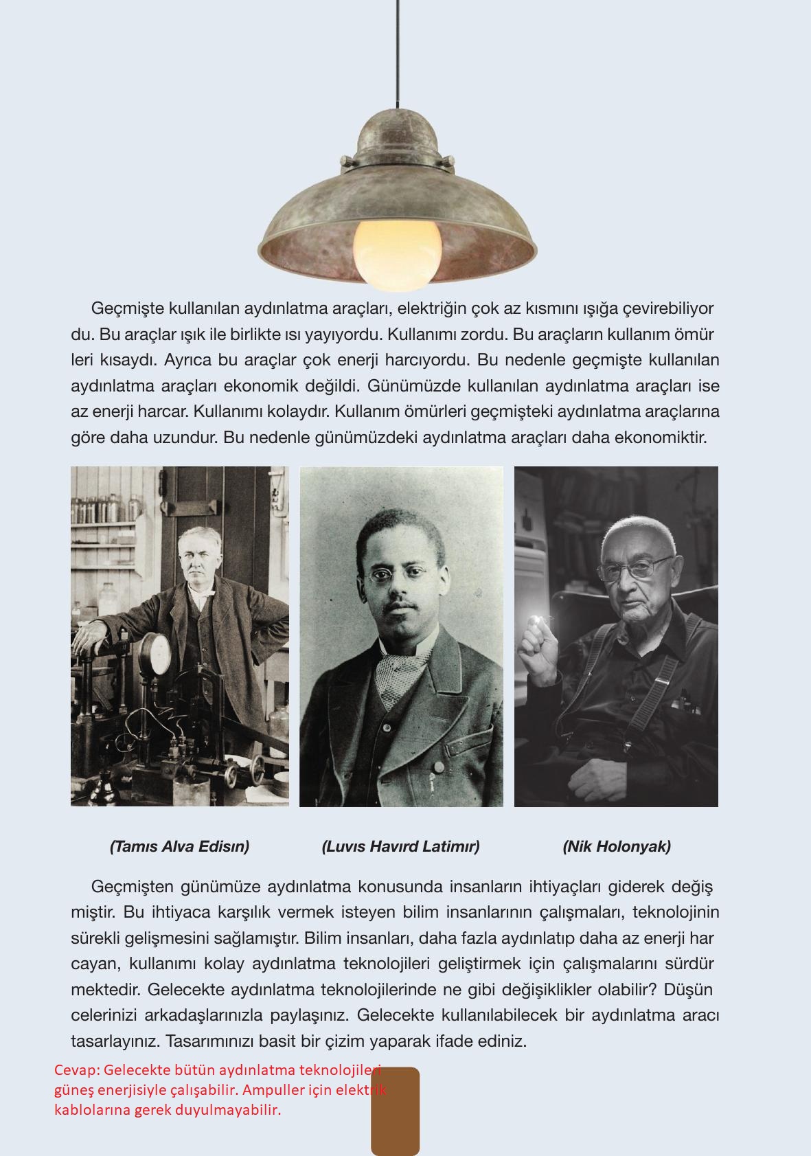 4. Sınıf Pasifik Yayınları Fen Bilimleri Ders Kitabı Sayfa 171 Cevapları