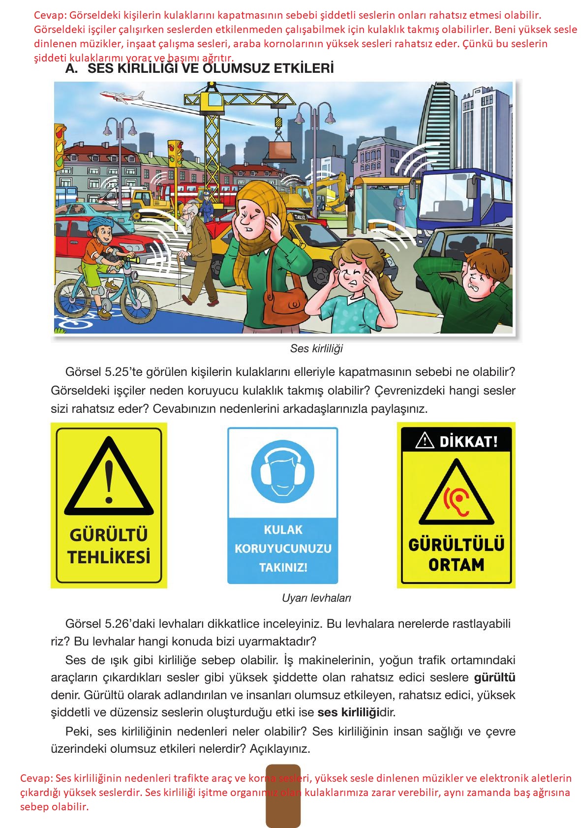 4. Sınıf Pasifik Yayınları Fen Bilimleri Ders Kitabı Sayfa 197 Cevapları