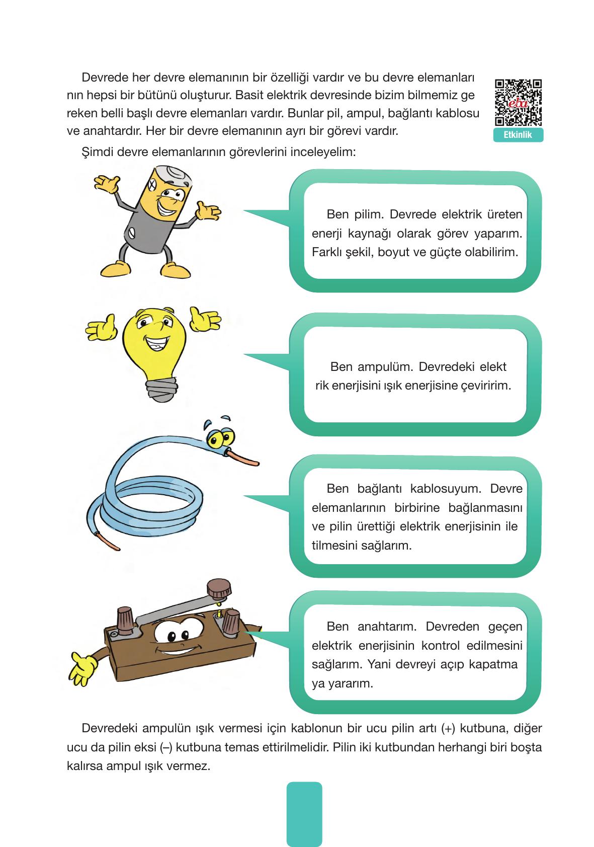 4. Sınıf Pasifik Yayınları Fen Bilimleri Ders Kitabı Sayfa 232 Cevapları