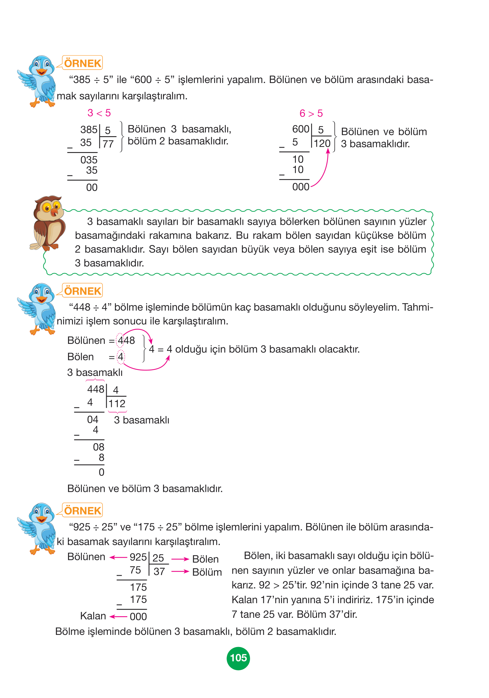 4. Sınıf Pasifik Yayınları Matematik Ders Kitabı Sayfa 105 Cevapları 4. Sınıf Pasifik Yayınları Matematik Ders Kitabı Sayfa 105 Cevapları
