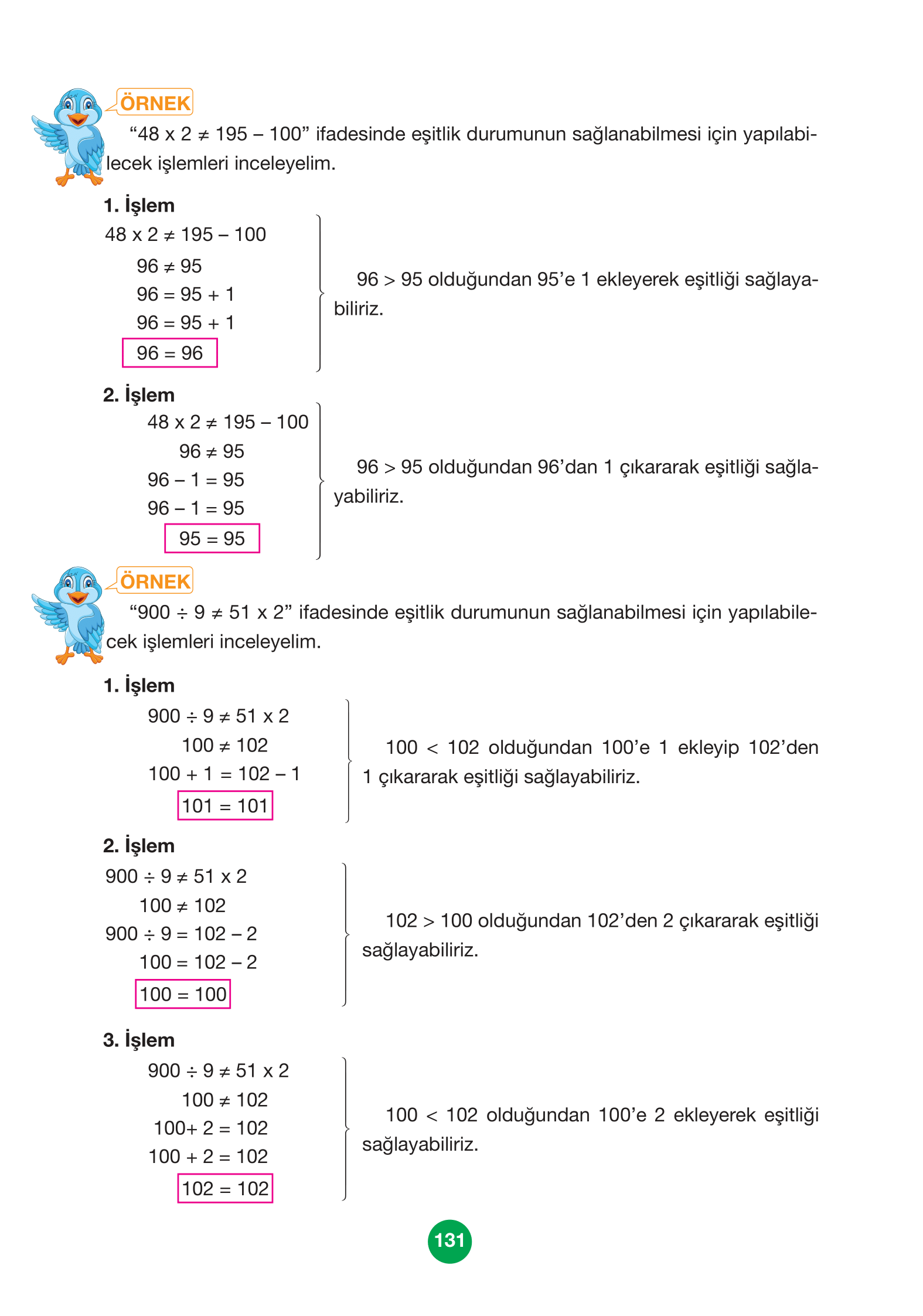 4. Sınıf Pasifik Yayınları Matematik Ders Kitabı Sayfa 131 Cevapları 4. Sınıf Pasifik Yayınları Matematik Ders Kitabı Sayfa 131 Cevapları