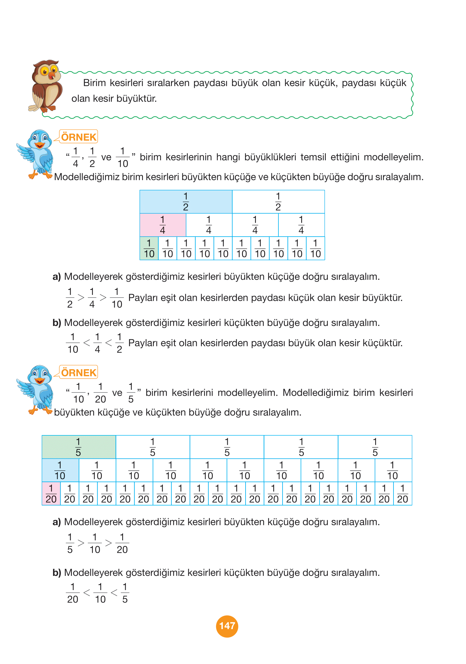 4. Sınıf Pasifik Yayınları Matematik Ders Kitabı Sayfa 147 Cevapları