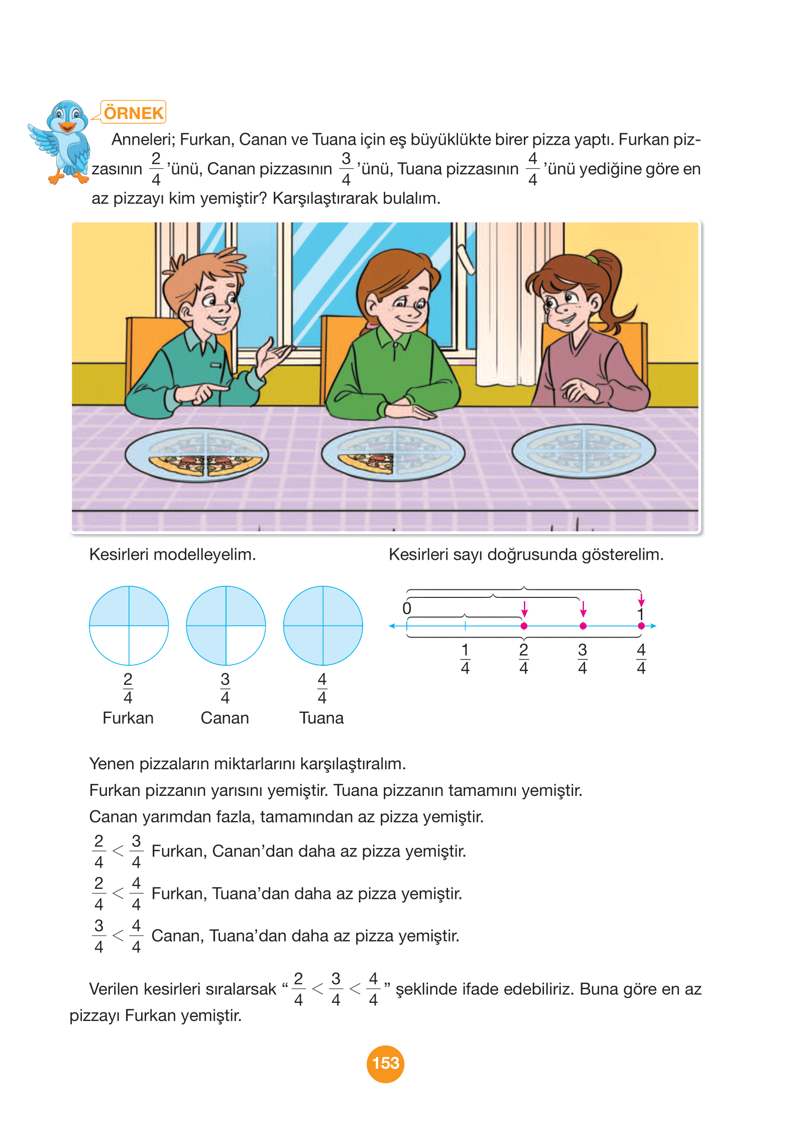 4. Sınıf Pasifik Yayınları Matematik Ders Kitabı Sayfa 153 Cevapları