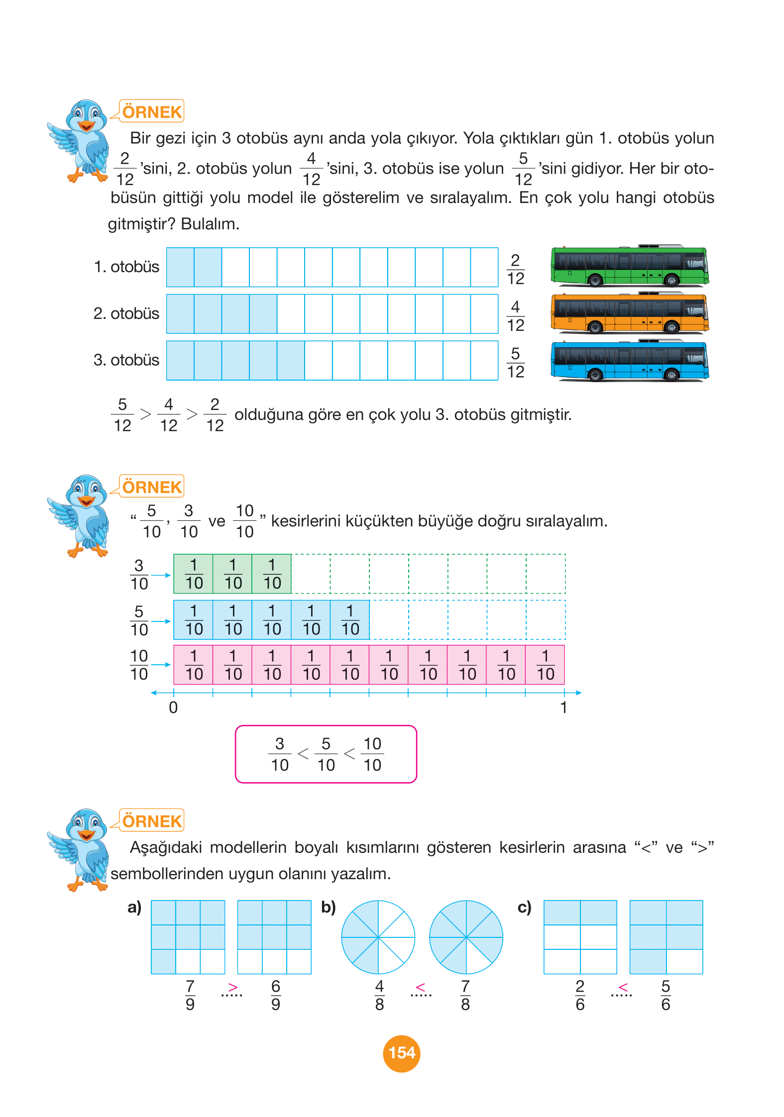 4. Sınıf Pasifik Yayınları Matematik Ders Kitabı Sayfa 154 Cevapları