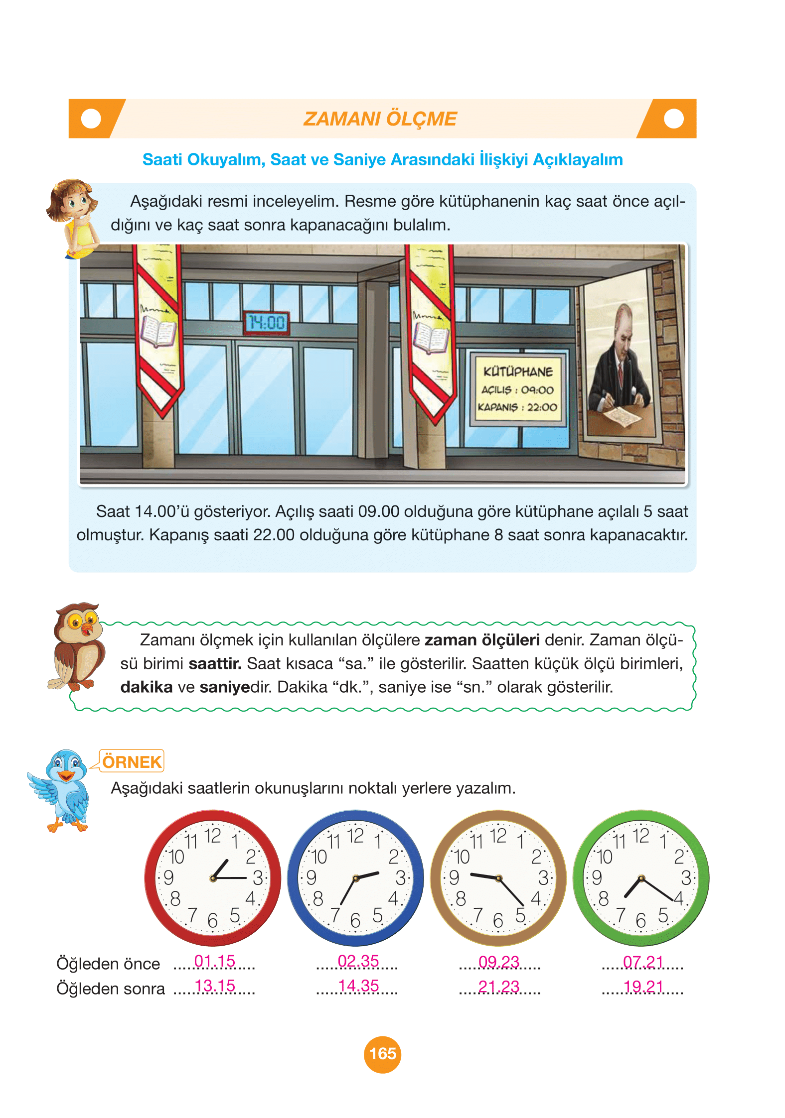 4. Sınıf Pasifik Yayınları Matematik Ders Kitabı Sayfa 165 Cevapları