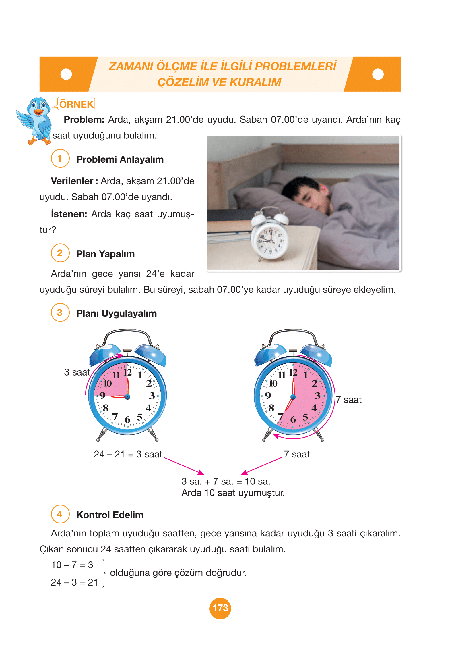 4. Sınıf Pasifik Yayınları Matematik Ders Kitabı Sayfa 173 Cevapları