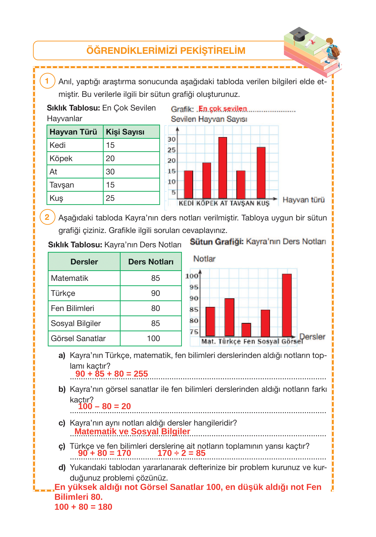 4. Sınıf Pasifik Yayınları Matematik Ders Kitabı Sayfa 187 Cevapları 4. Sınıf Pasifik Yayınları Matematik Ders Kitabı Sayfa 187 Cevapları