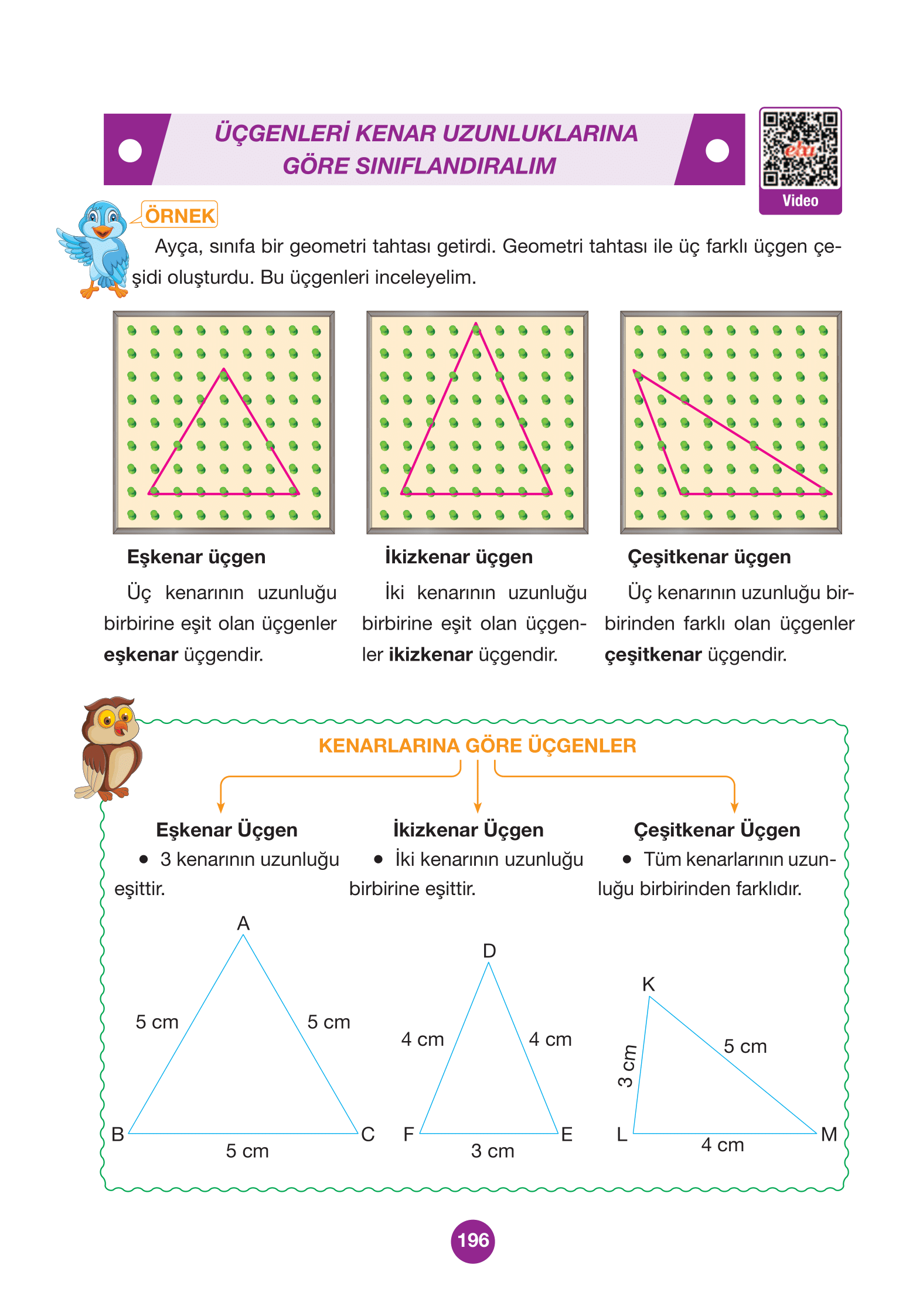 4. Sınıf Pasifik Yayınları Matematik Ders Kitabı Sayfa 196 Cevapları