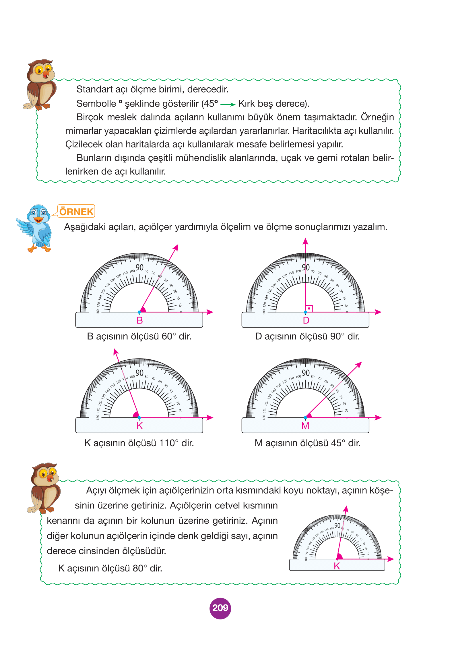 4. Sınıf Pasifik Yayınları Matematik Ders Kitabı Sayfa 209 Cevapları