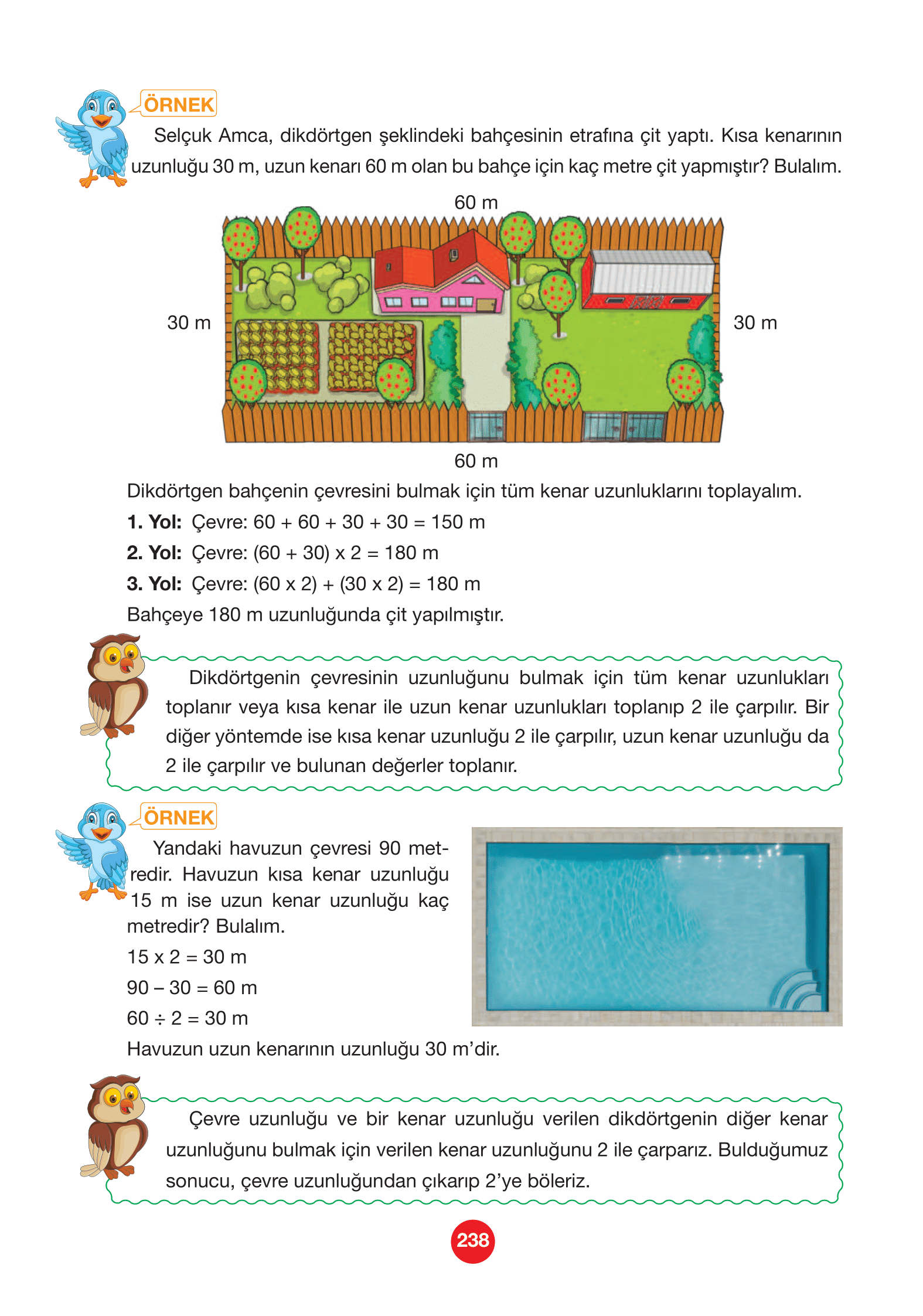 4. Sınıf Pasifik Yayınları Matematik Ders Kitabı Sayfa 238 Cevapları