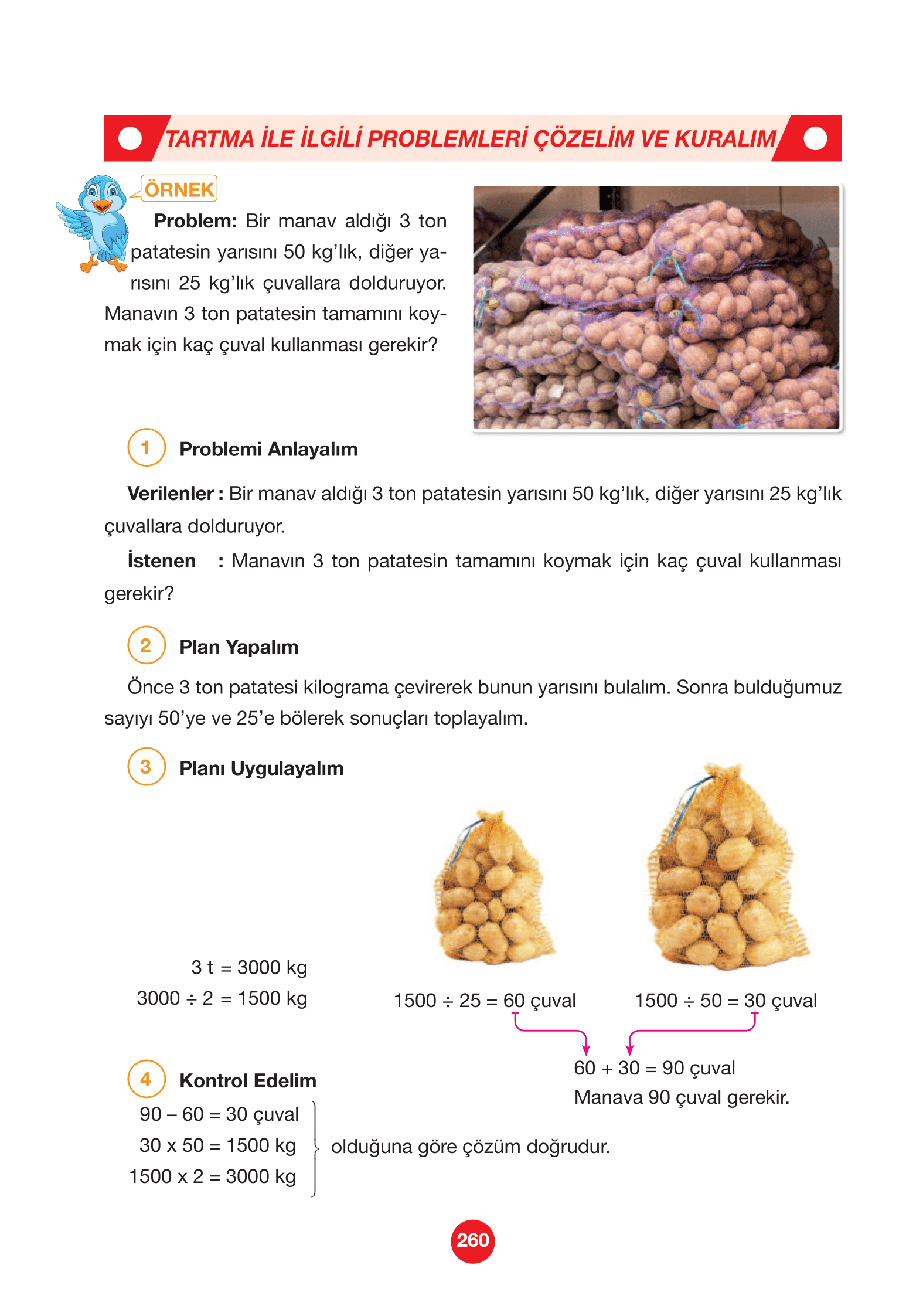 4. Sınıf Pasifik Yayınları Matematik Ders Kitabı Sayfa 260 Cevapları 4. Sınıf Pasifik Yayınları Matematik Ders Kitabı Sayfa 260 Cevapları