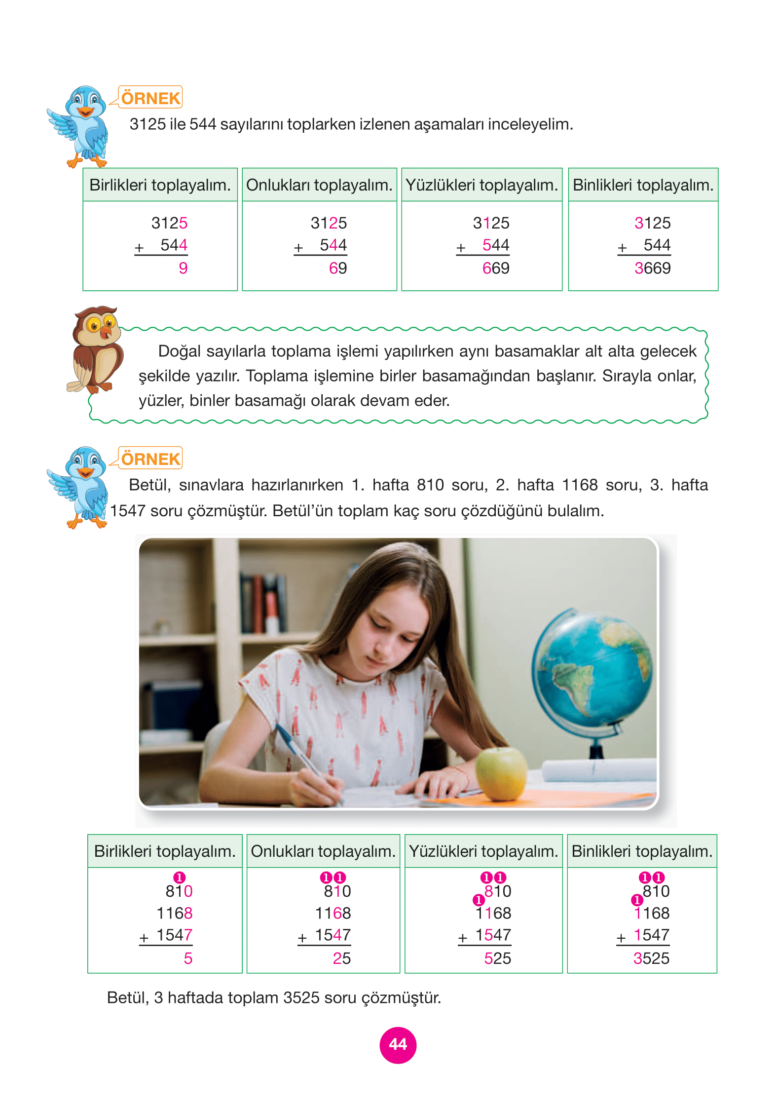 4. Sınıf Pasifik Yayınları Matematik Ders Kitabı Sayfa 44 Cevapları 4. Sınıf Pasifik Yayınları Matematik Ders Kitabı Sayfa 44 Cevapları