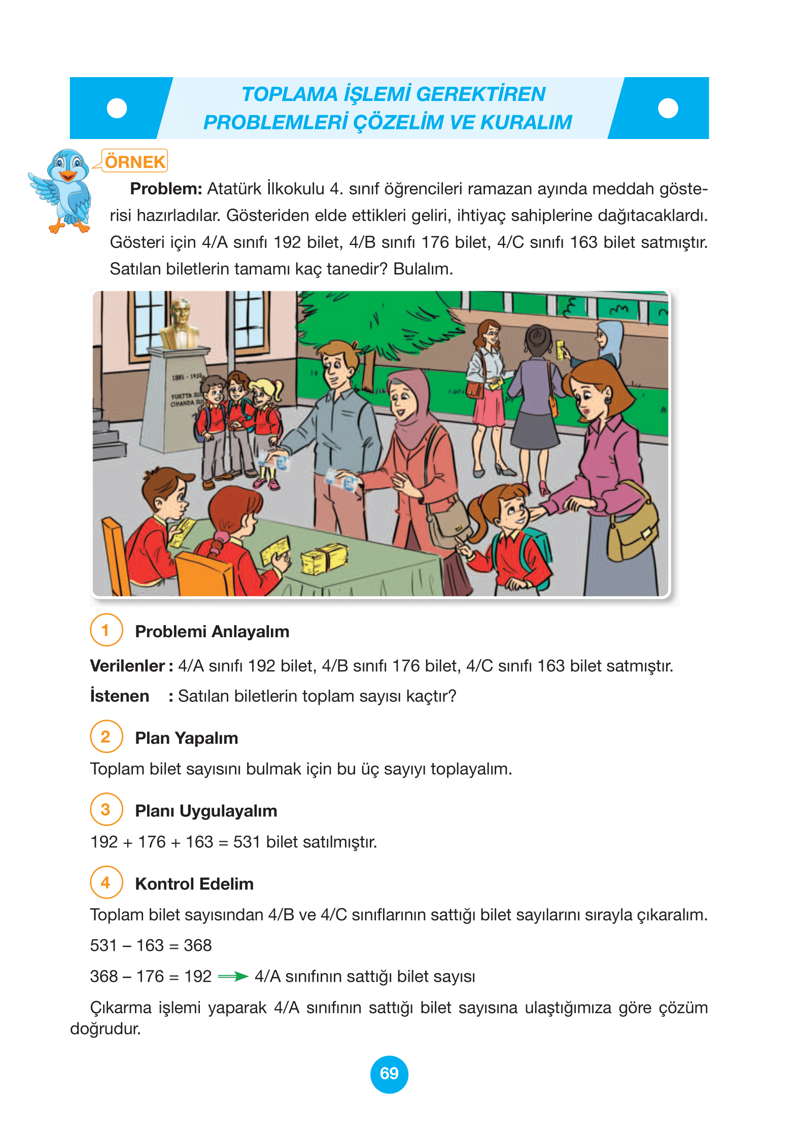4. Sınıf Pasifik Yayınları Matematik Ders Kitabı Sayfa 69 Cevapları 4. Sınıf Pasifik Yayınları Matematik Ders Kitabı Sayfa 69 Cevapları