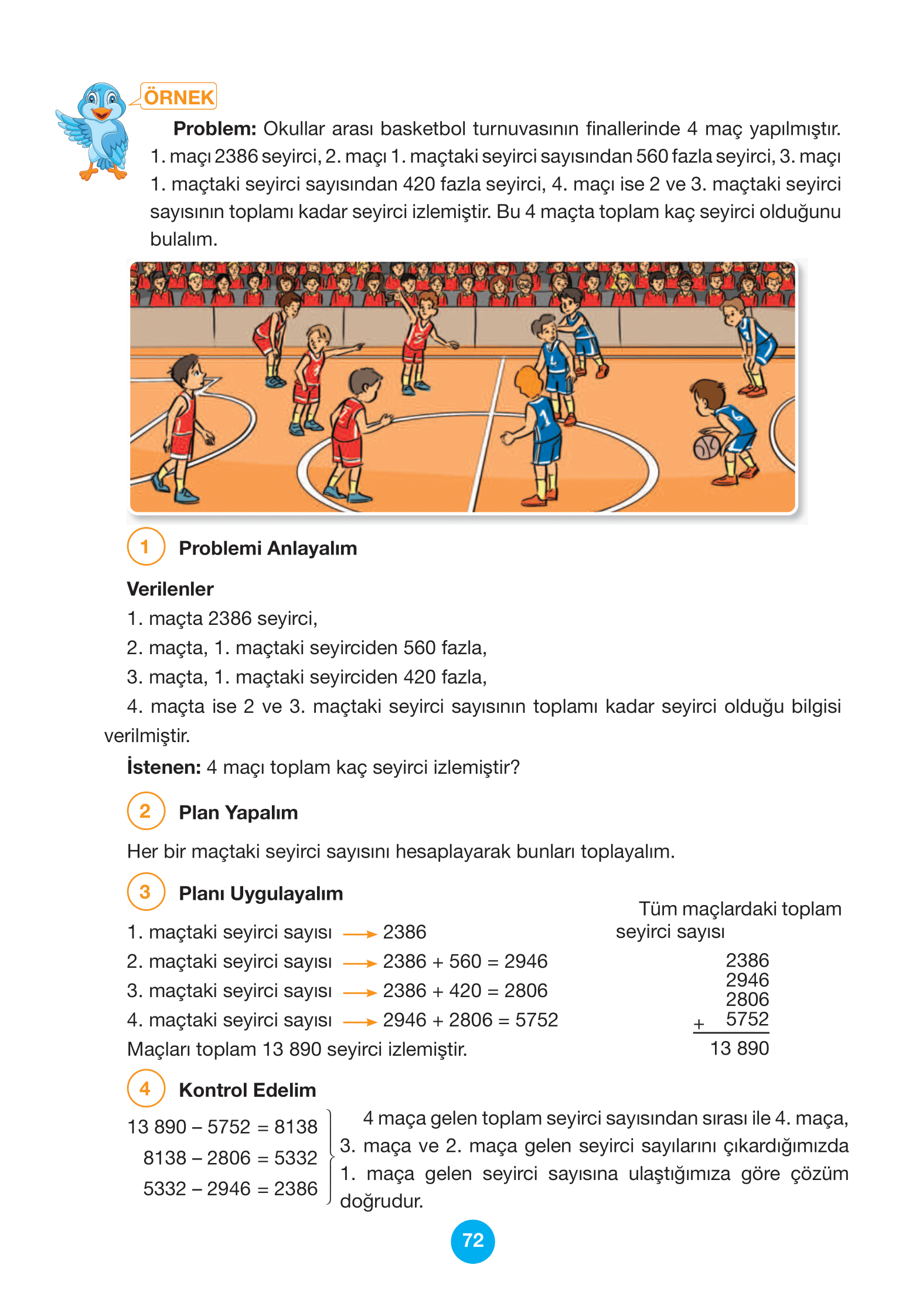4. Sınıf Pasifik Yayınları Matematik Ders Kitabı Sayfa 72 Cevapları 4. Sınıf Pasifik Yayınları Matematik Ders Kitabı Sayfa 72 Cevapları