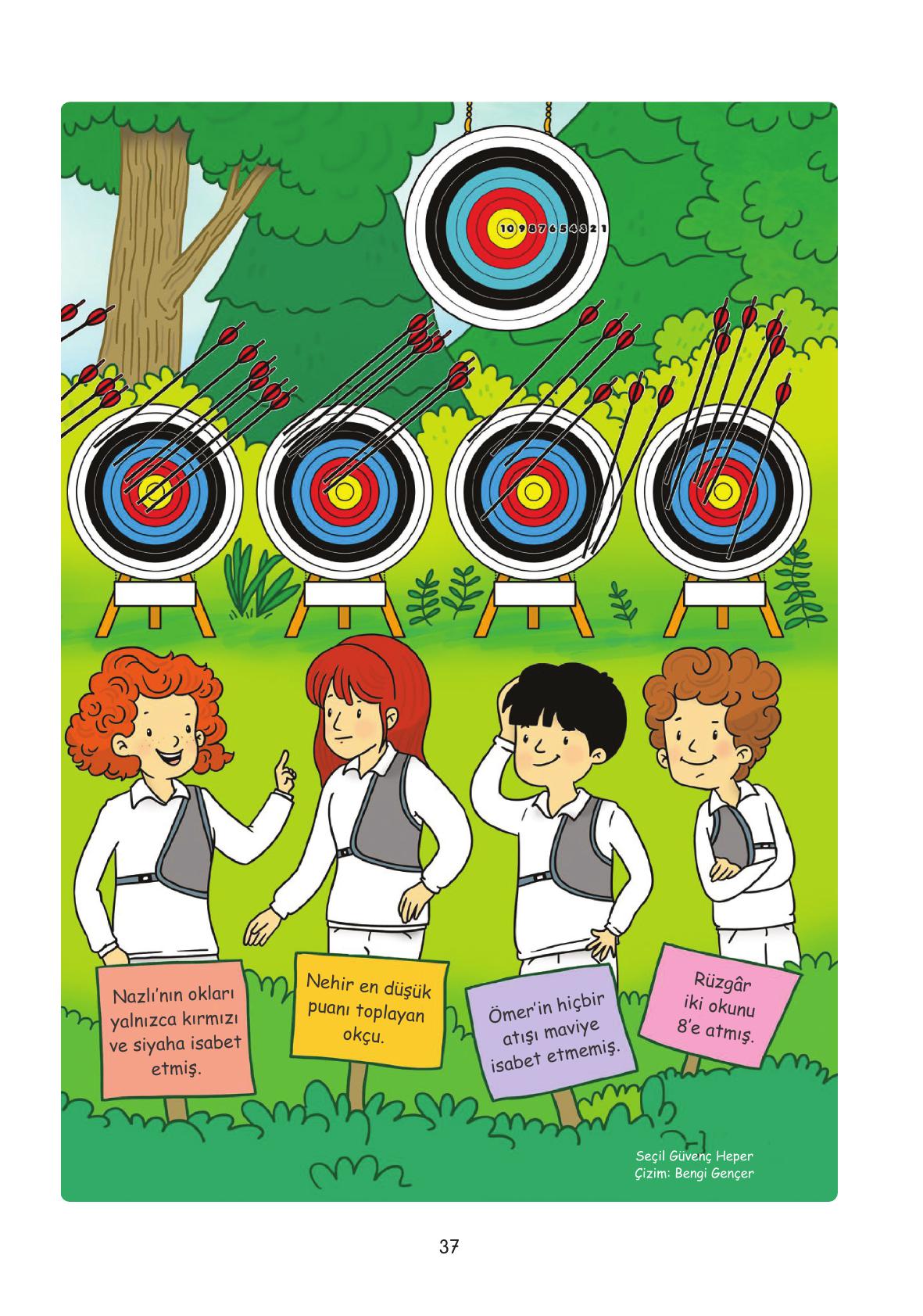 4. Sınıf Tuna Yayınları Türkçe Ders Kitabı Sayfa 37 Cevapları