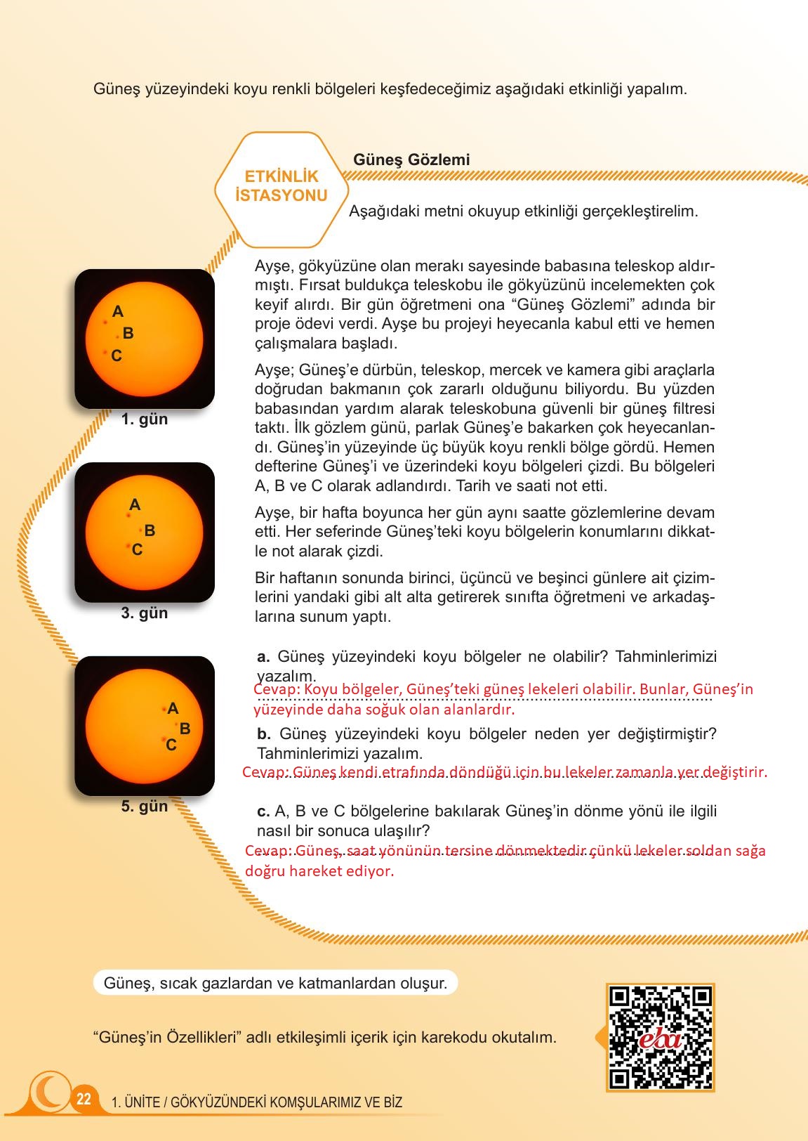 5. Sınıf Meb Yayınları Fen Bilimleri Ders Kitabı 1. Kitap Sayfa 22 Cevapları 5. Sınıf Meb Yayınları Fen Bilimleri Ders Kitabı 1. Kitap Sayfa 22 Cevapları