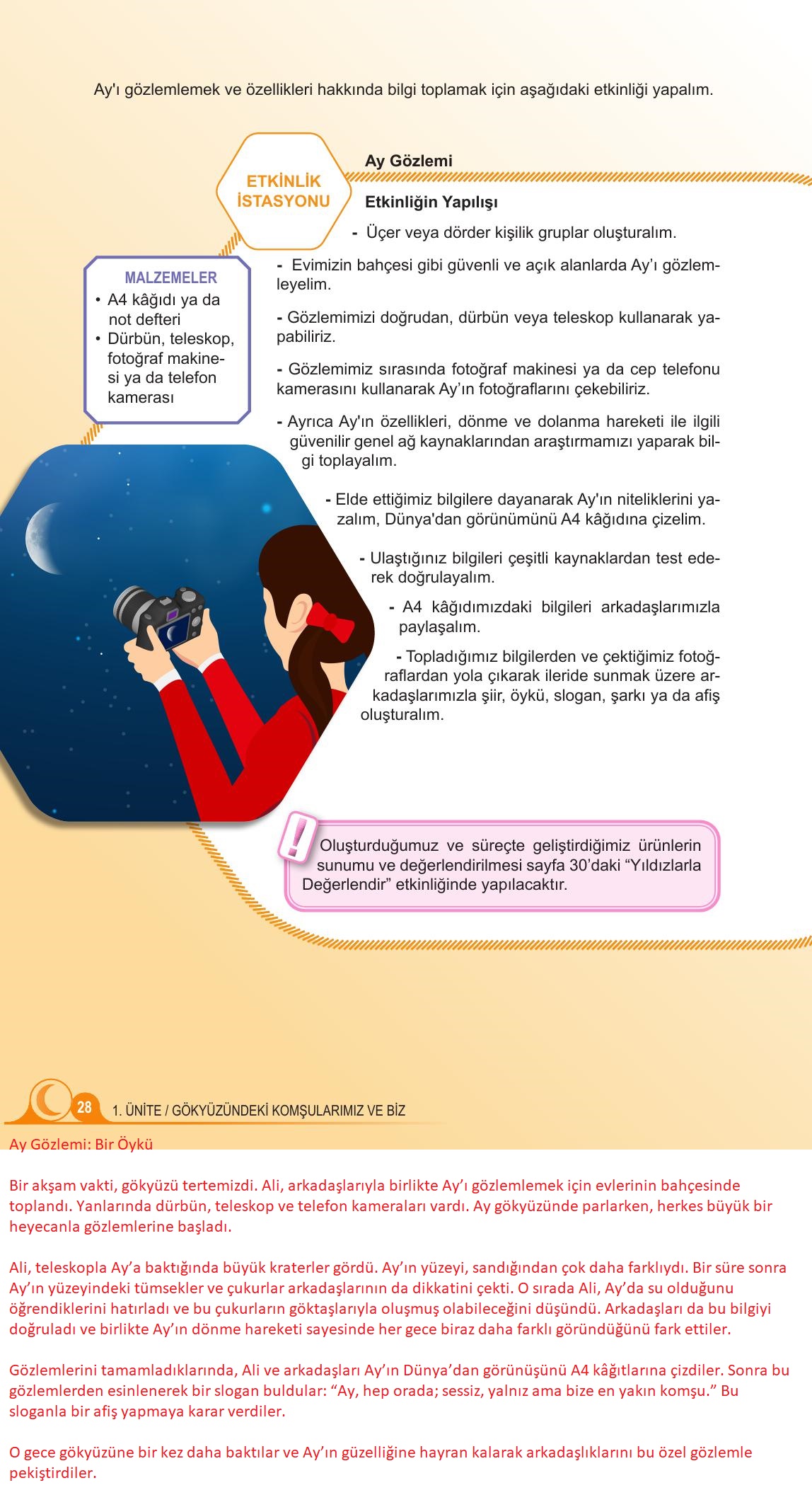 5. Sınıf Meb Yayınları Fen Bilimleri Ders Kitabı 1. Kitap Sayfa 28 Cevapları