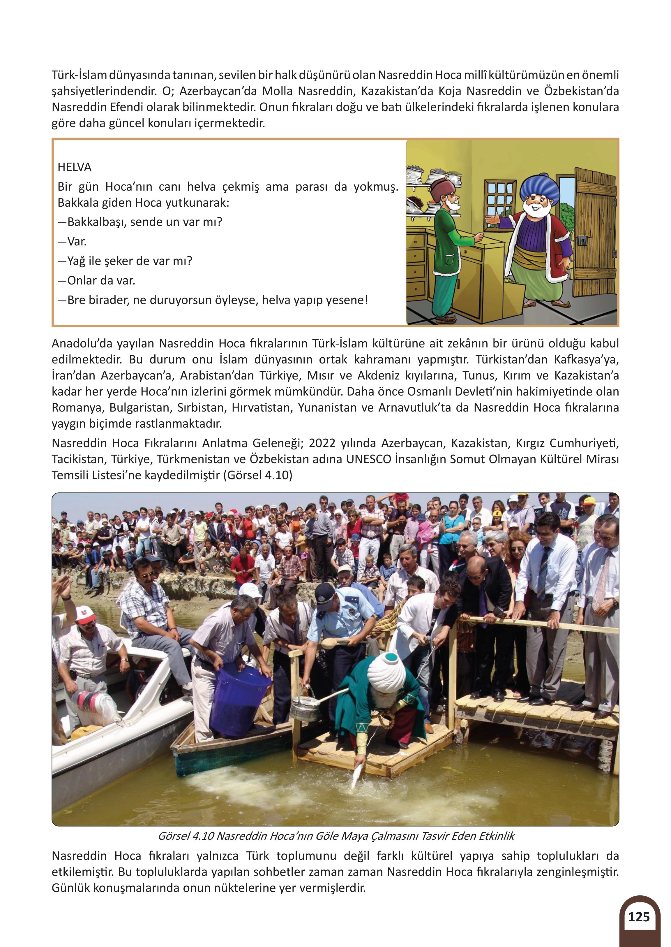 5. Sınıf Meb Yayınları Kültür Ve Medeniyetimize Yön Verenler Ders Kitabı 1. Kitap Sayfa 126 Cevapları