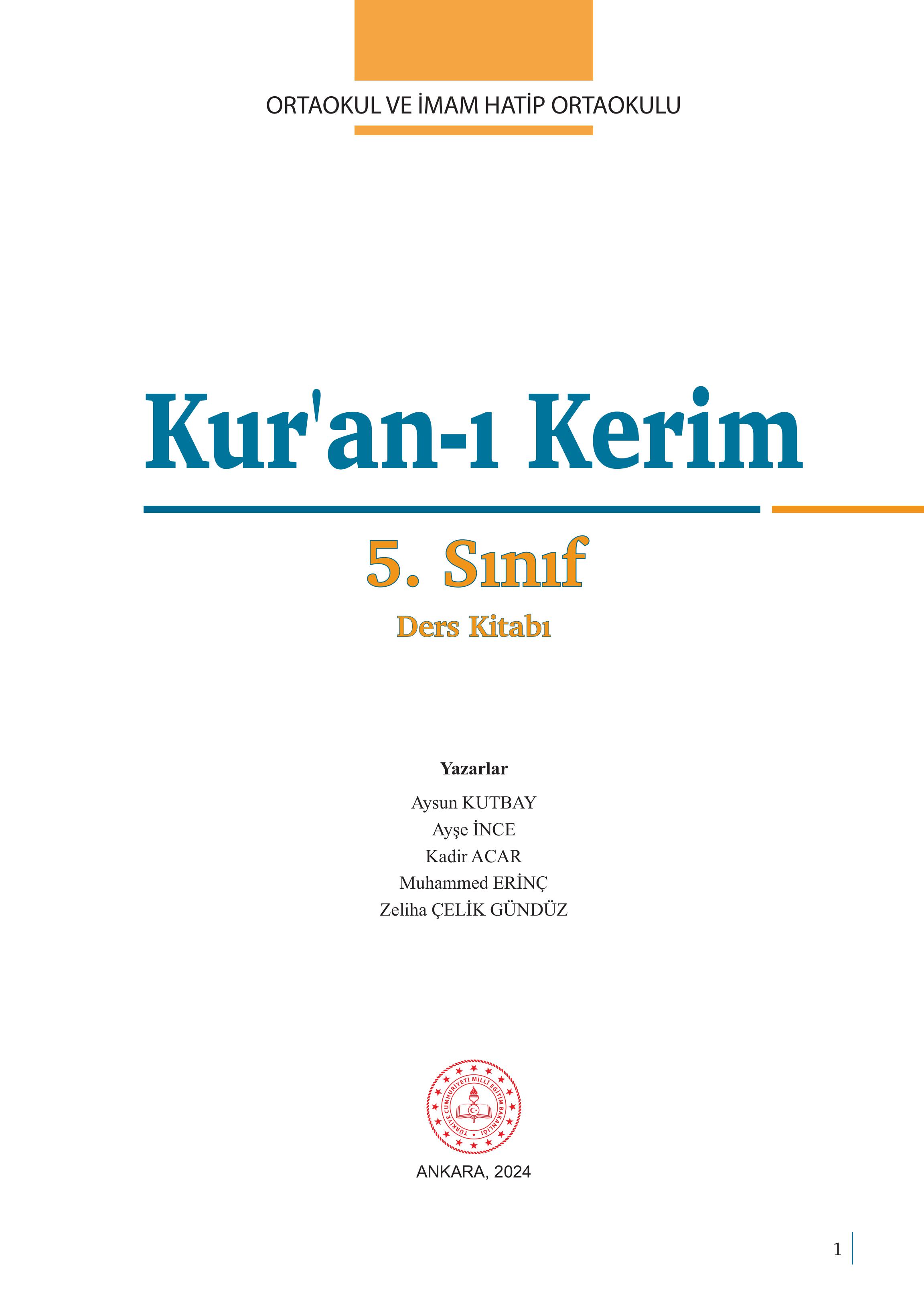5. Sınıf Meb Yayınları Kuran-ı Kerim Ders Kitabı Sayfa 1 Cevapları 5. Sınıf Meb Yayınları Kuran-ı Kerim Ders Kitabı Sayfa 1 Cevapları