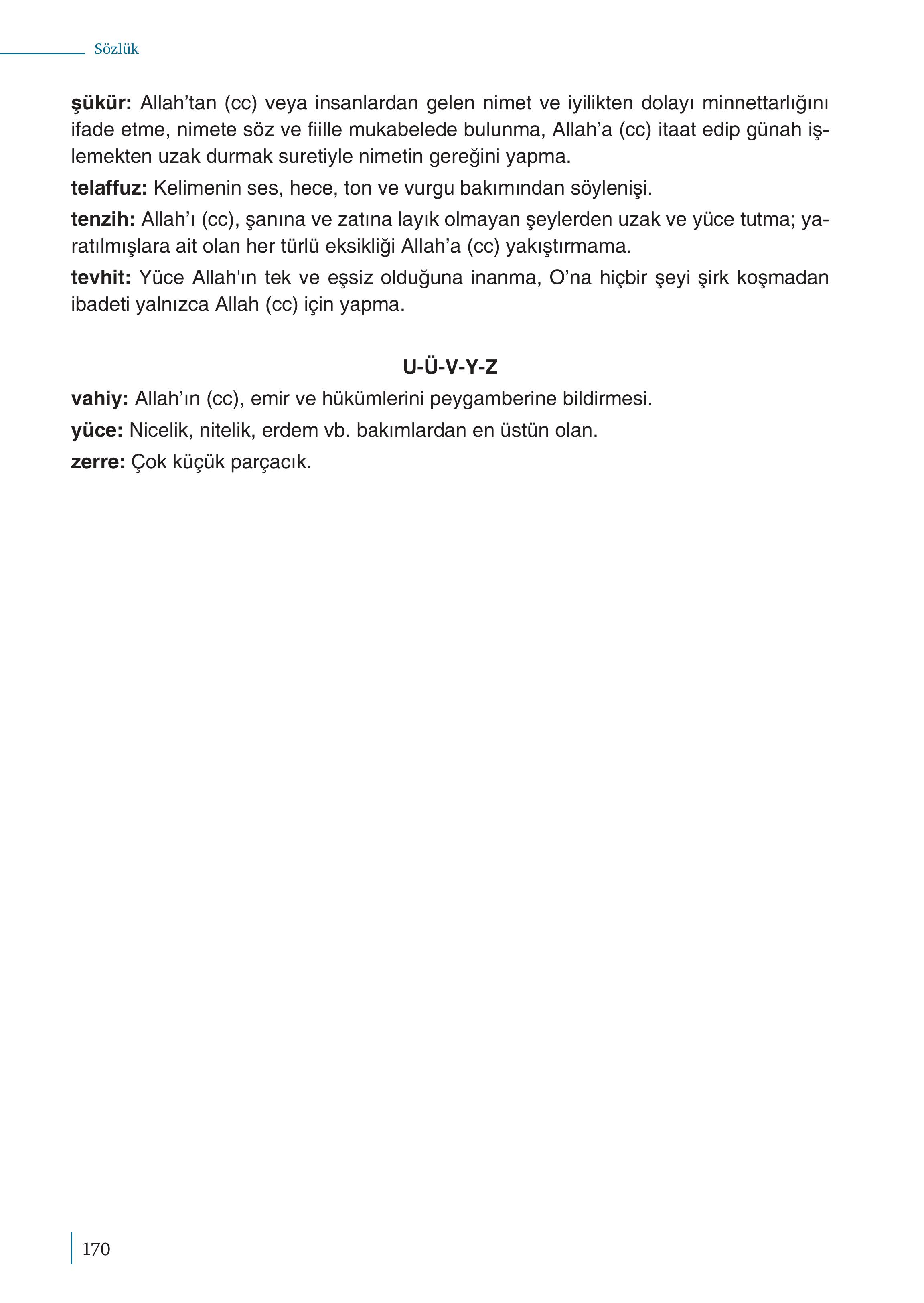 5. Sınıf Meb Yayınları Kuran-ı Kerim Ders Kitabı Sayfa 170 Cevapları 5. Sınıf Meb Yayınları Kuran-ı Kerim Ders Kitabı Sayfa 170 Cevapları