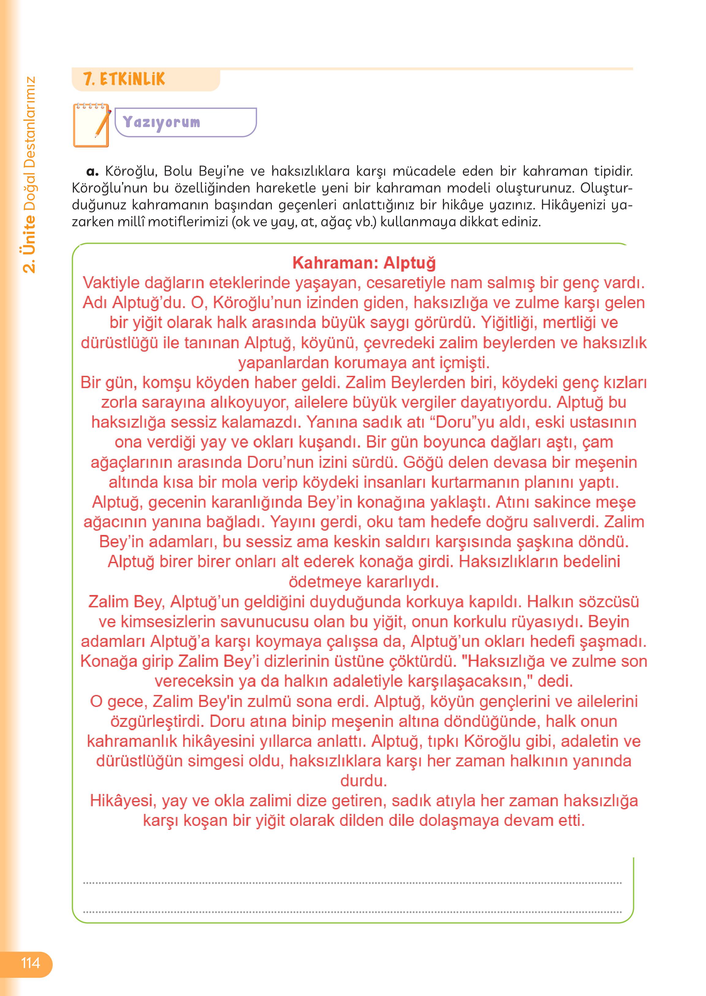 5. Sınıf Meb Yayınları Masal Ve Destanlarımız Ders Kitabı Sayfa 115 Cevapları 5. Sınıf Meb Yayınları Masal Ve Destanlarımız Ders Kitabı Sayfa 115 Cevapları