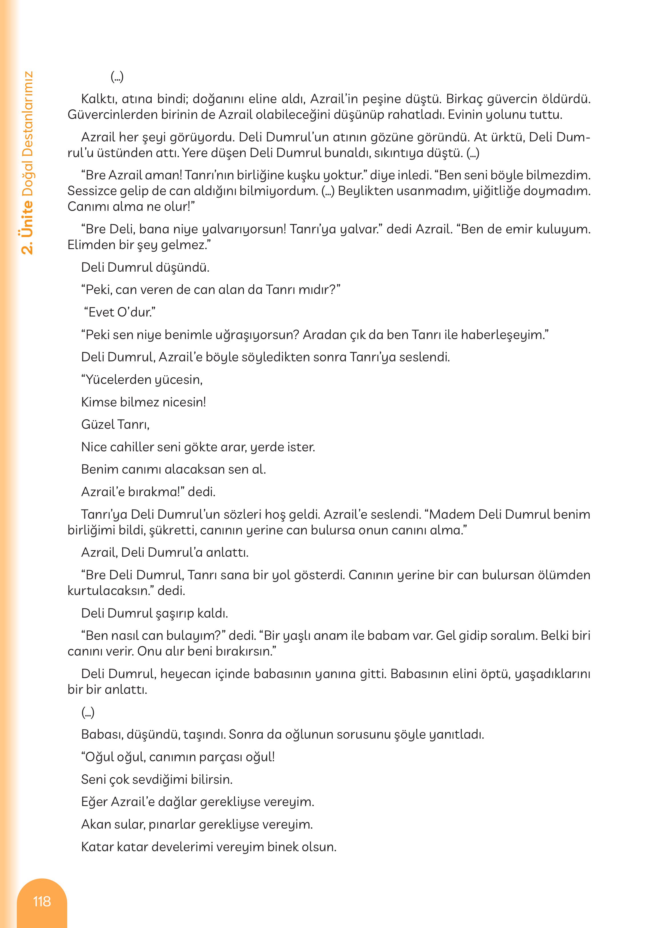 5. Sınıf Meb Yayınları Masal Ve Destanlarımız Ders Kitabı Sayfa 119 Cevapları 5. Sınıf Meb Yayınları Masal Ve Destanlarımız Ders Kitabı Sayfa 119 Cevapları